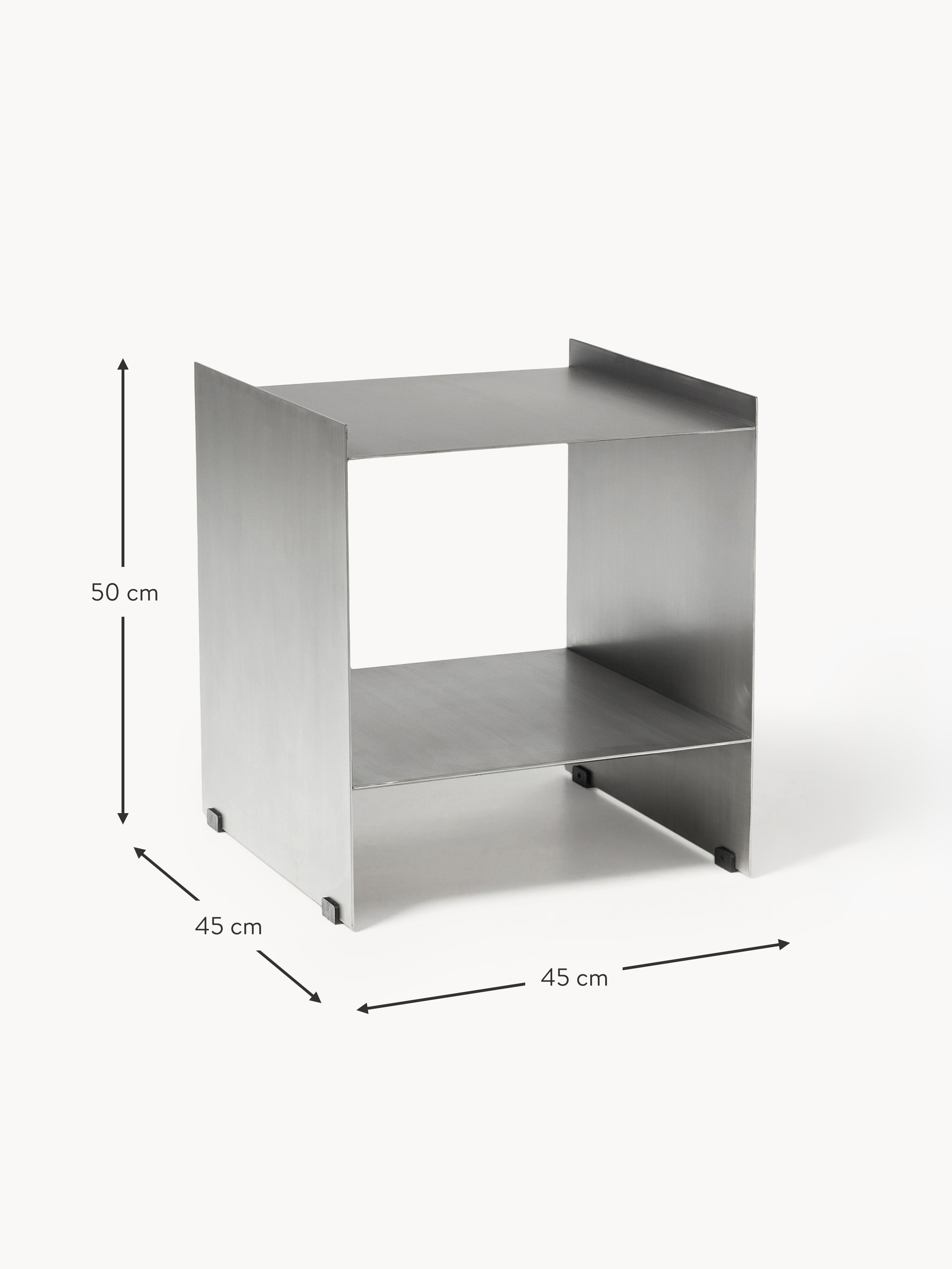 Aiden Metal Bedside Table