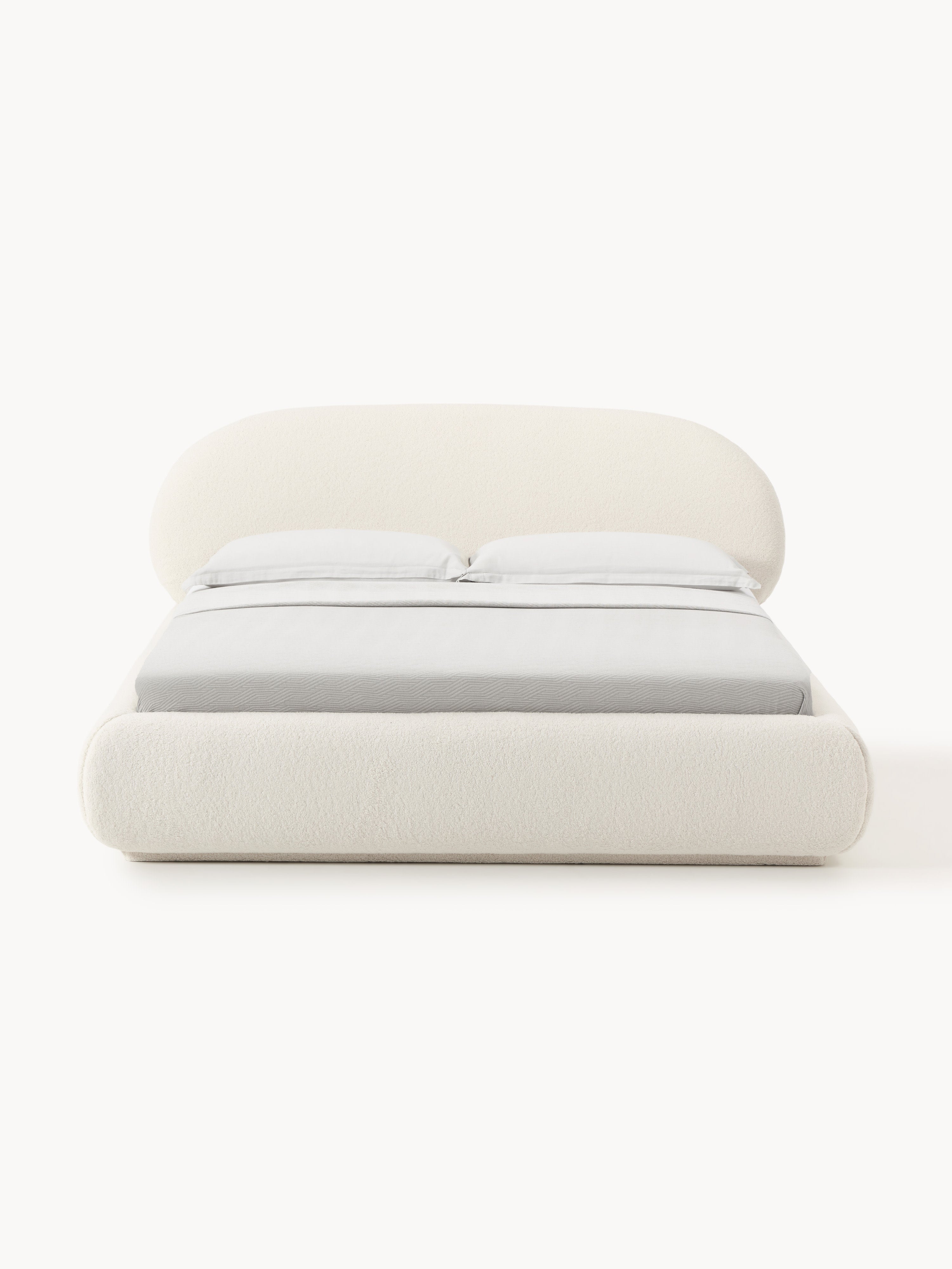 Alba Upholstered Teddy Bed with Storage
