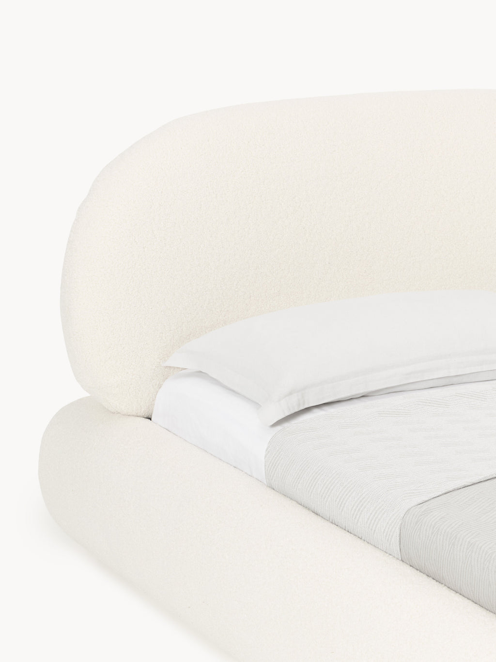 Alba Upholstered Teddy Bed with Storage