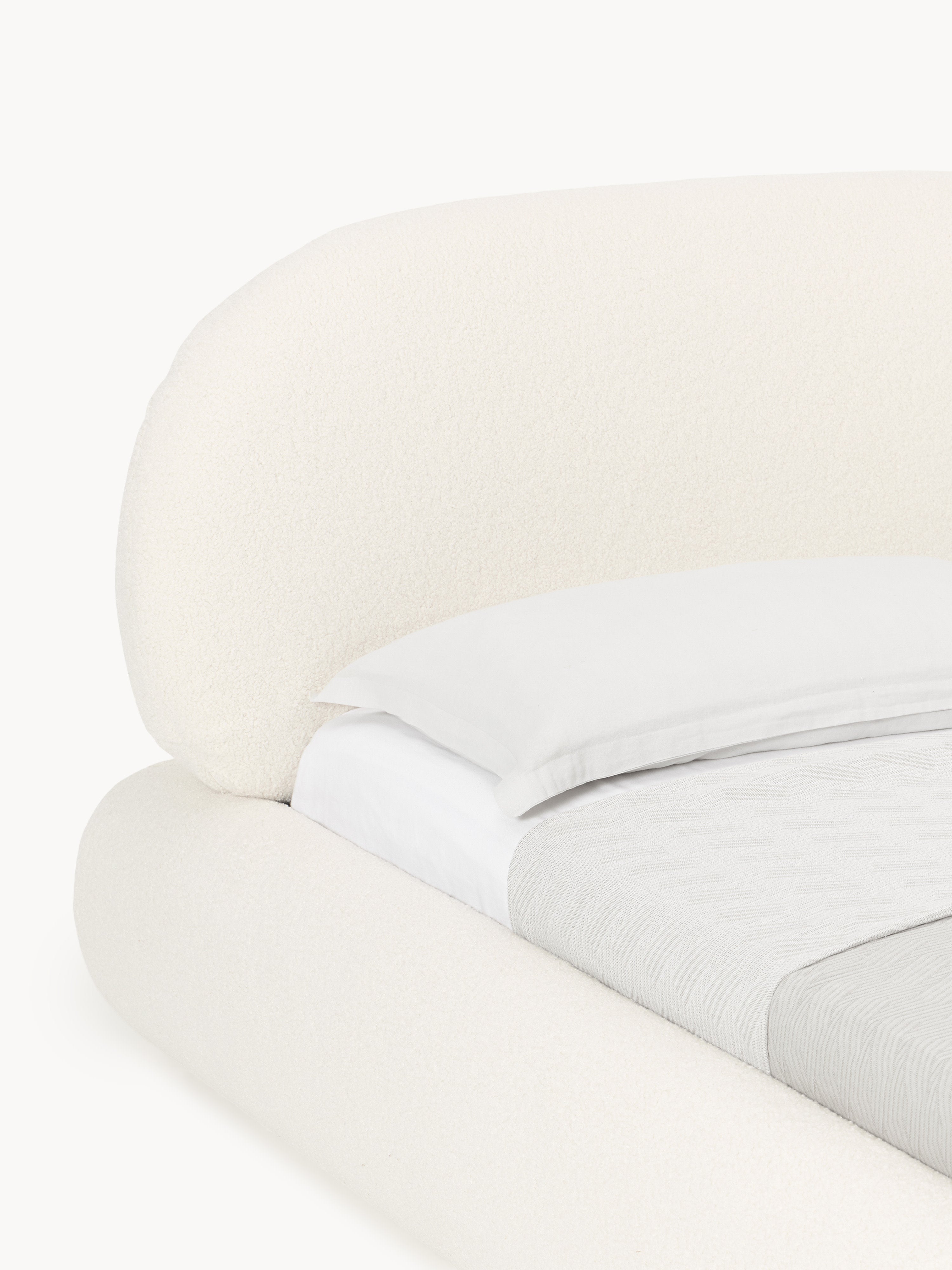 Alba Upholstered Teddy Bed with Storage