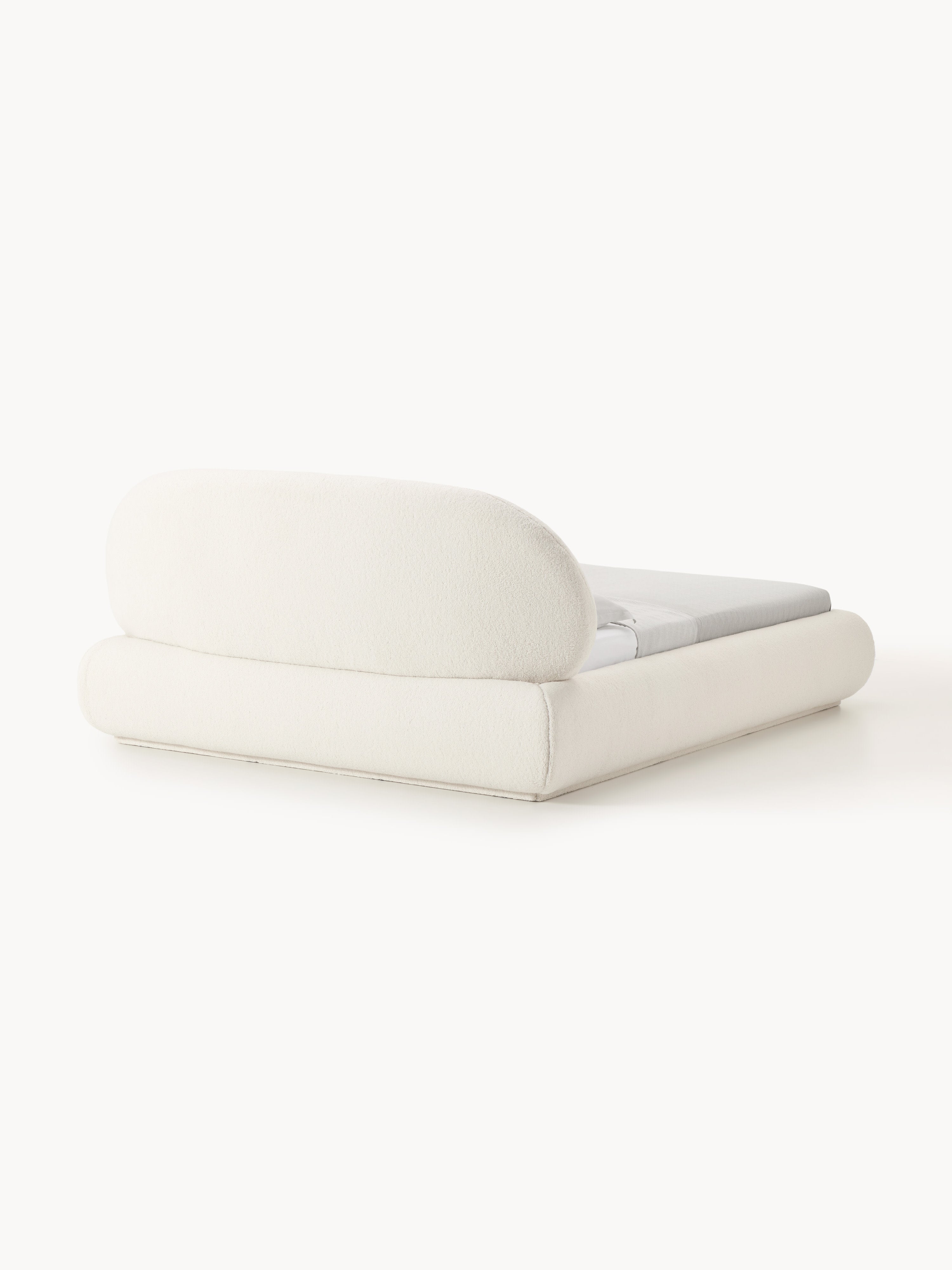 Alba Upholstered Teddy Bed with Storage