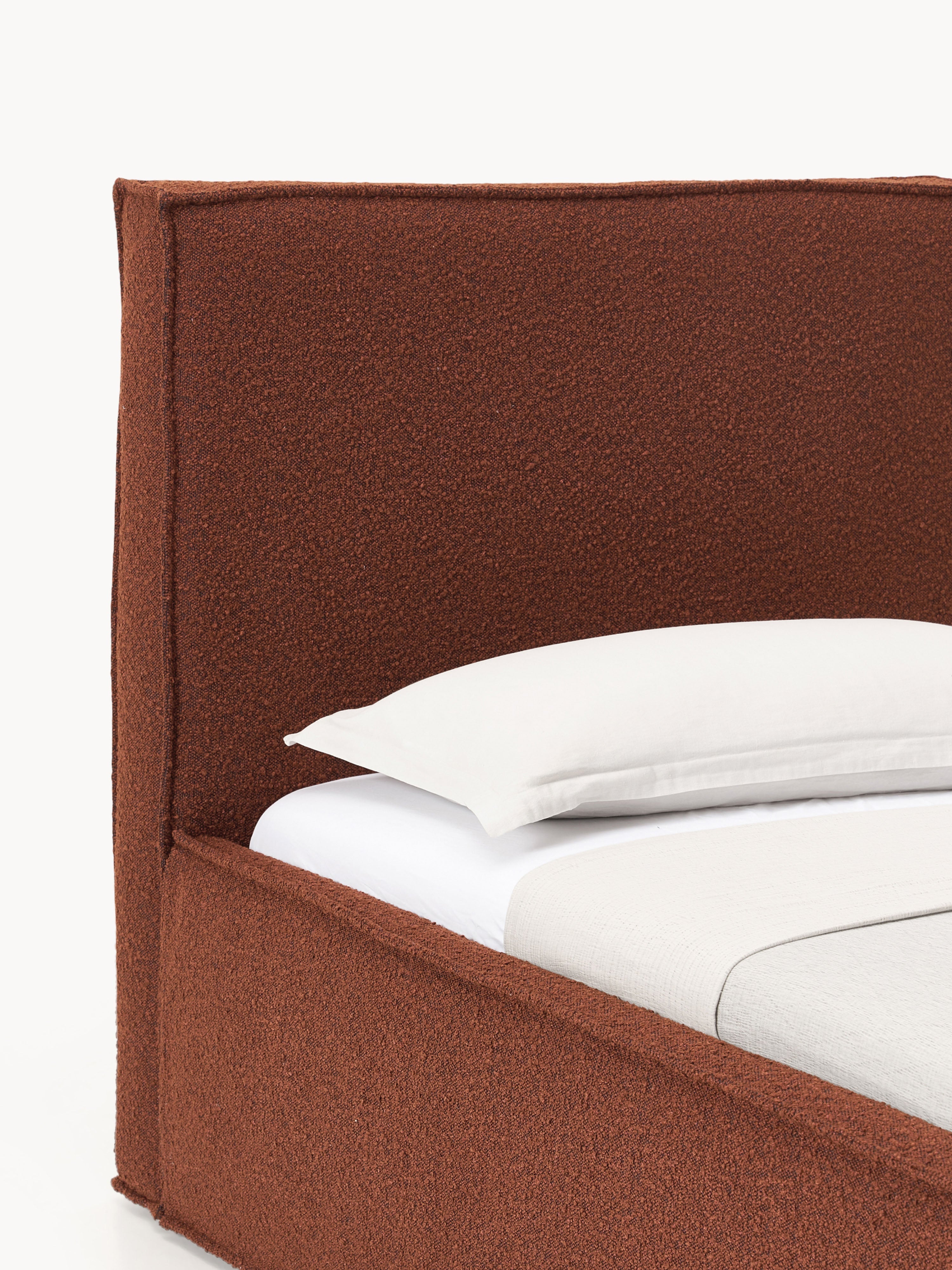 Dream Upholstered Bouclé Bed