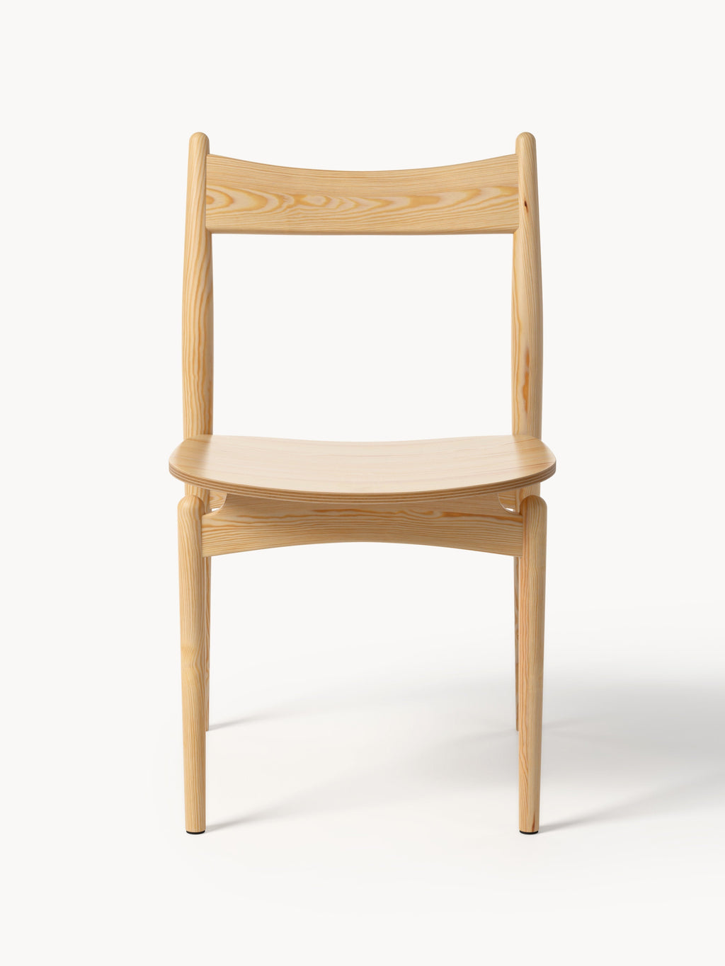 Koa Ash Wood Dining Chair