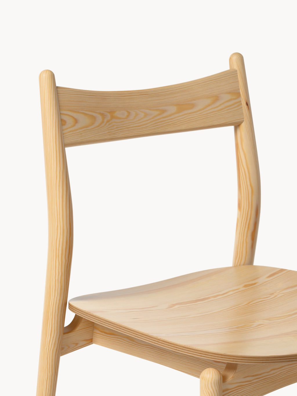 Koa Ash Wood Dining Chair