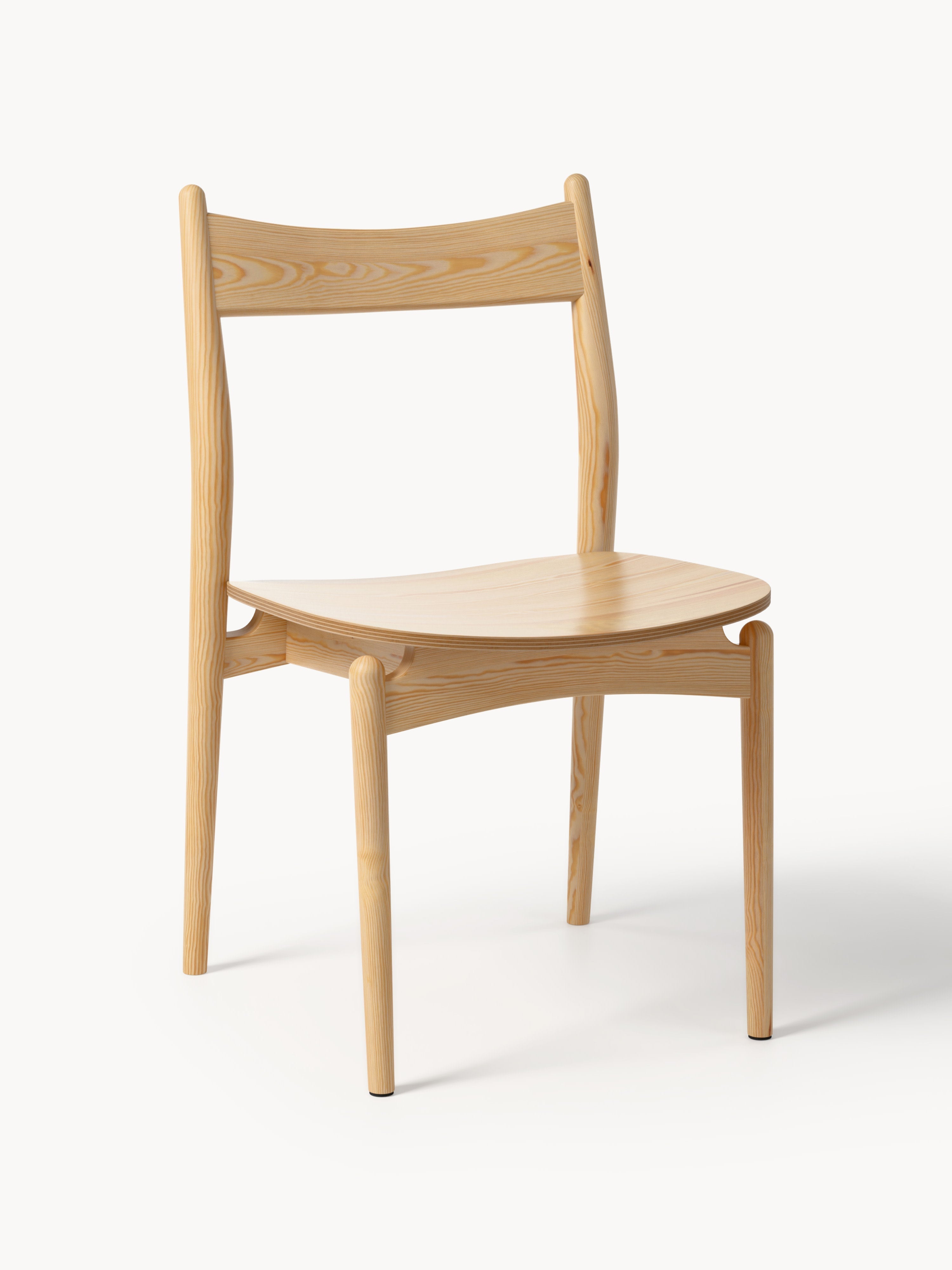 Gallery image 1 - Ash Wood Dining Chair Koa