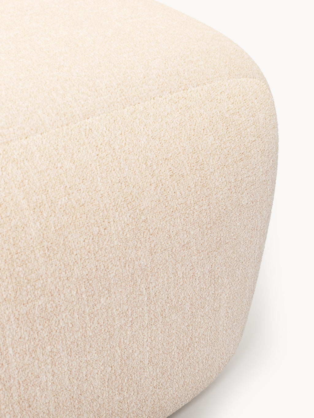 Wolke Large Bouclé Ottoman