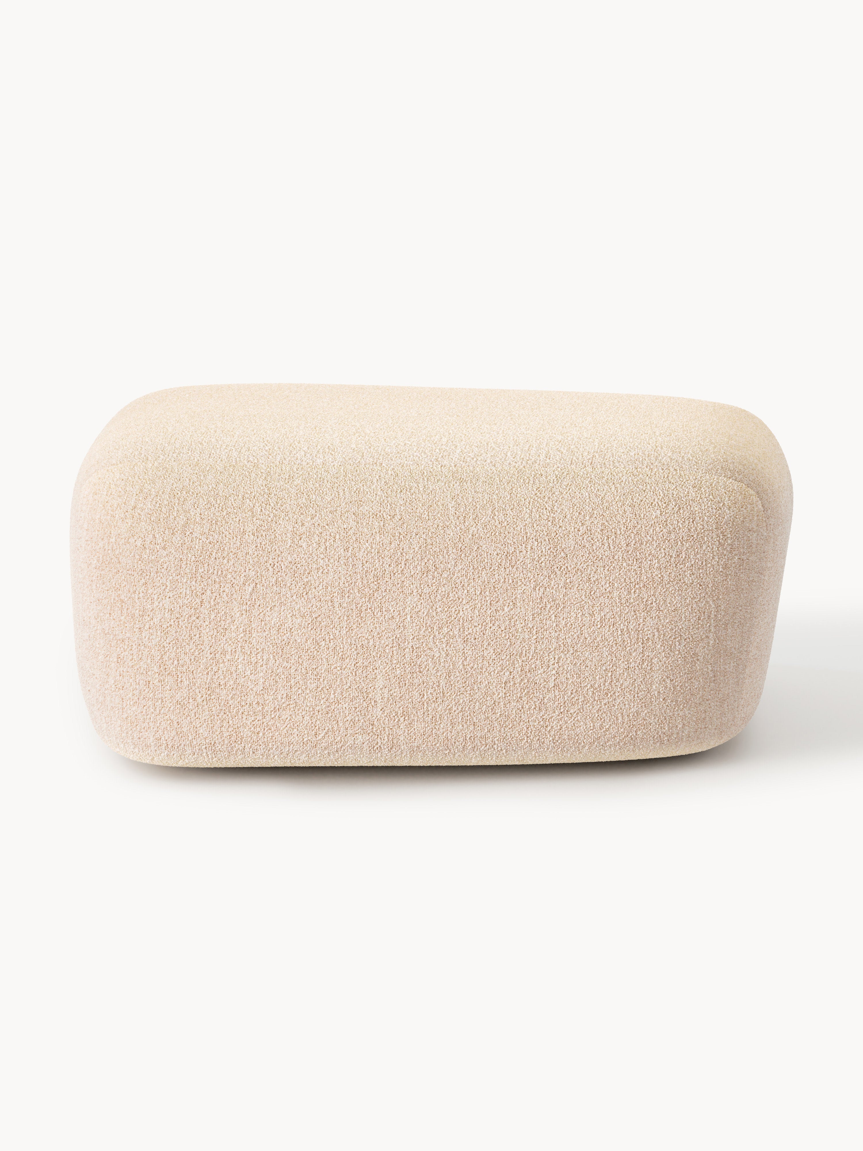 Wolke Large Bouclé Ottoman