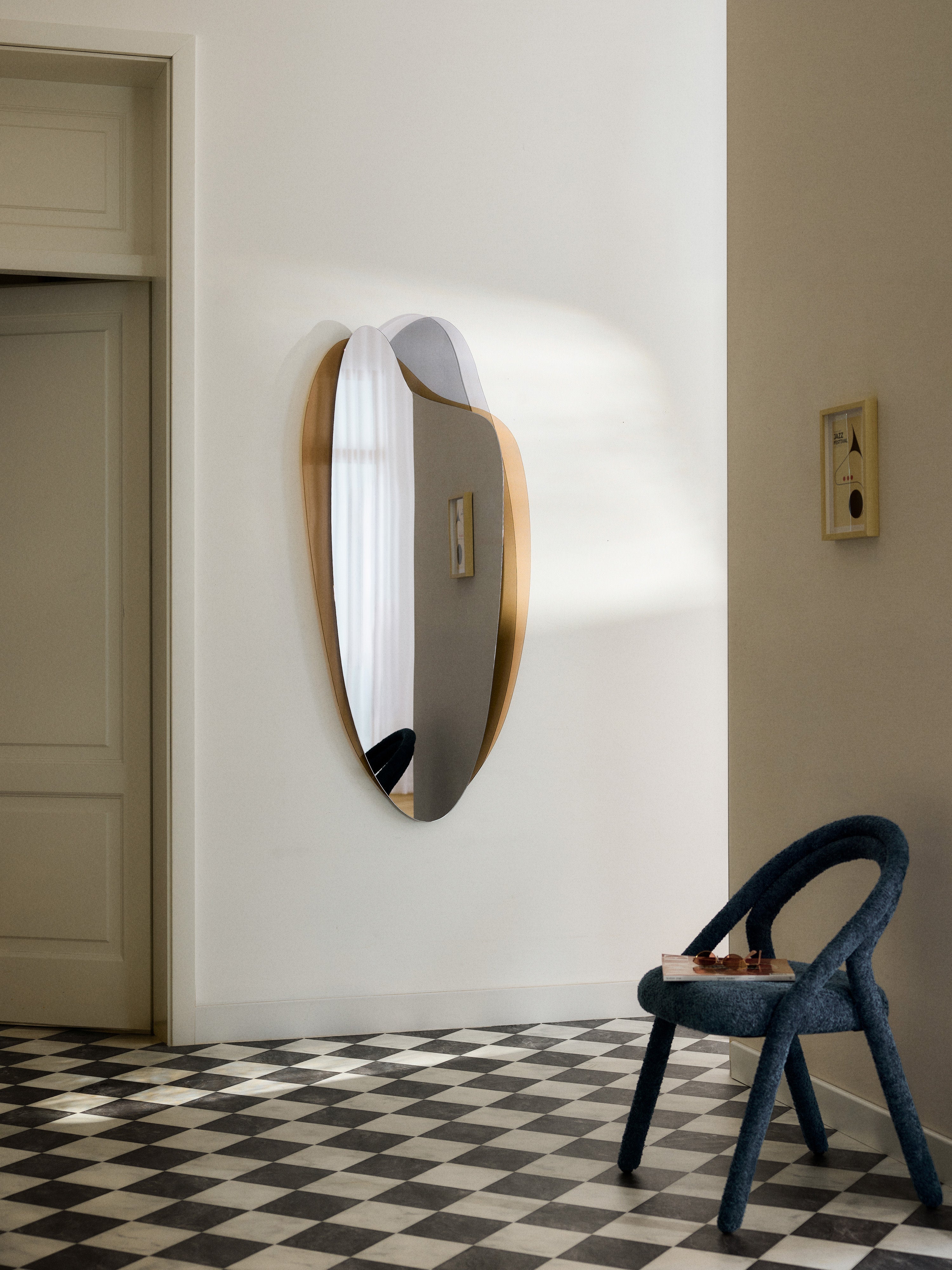 Melia Frameless Full-Length Wall Mirror