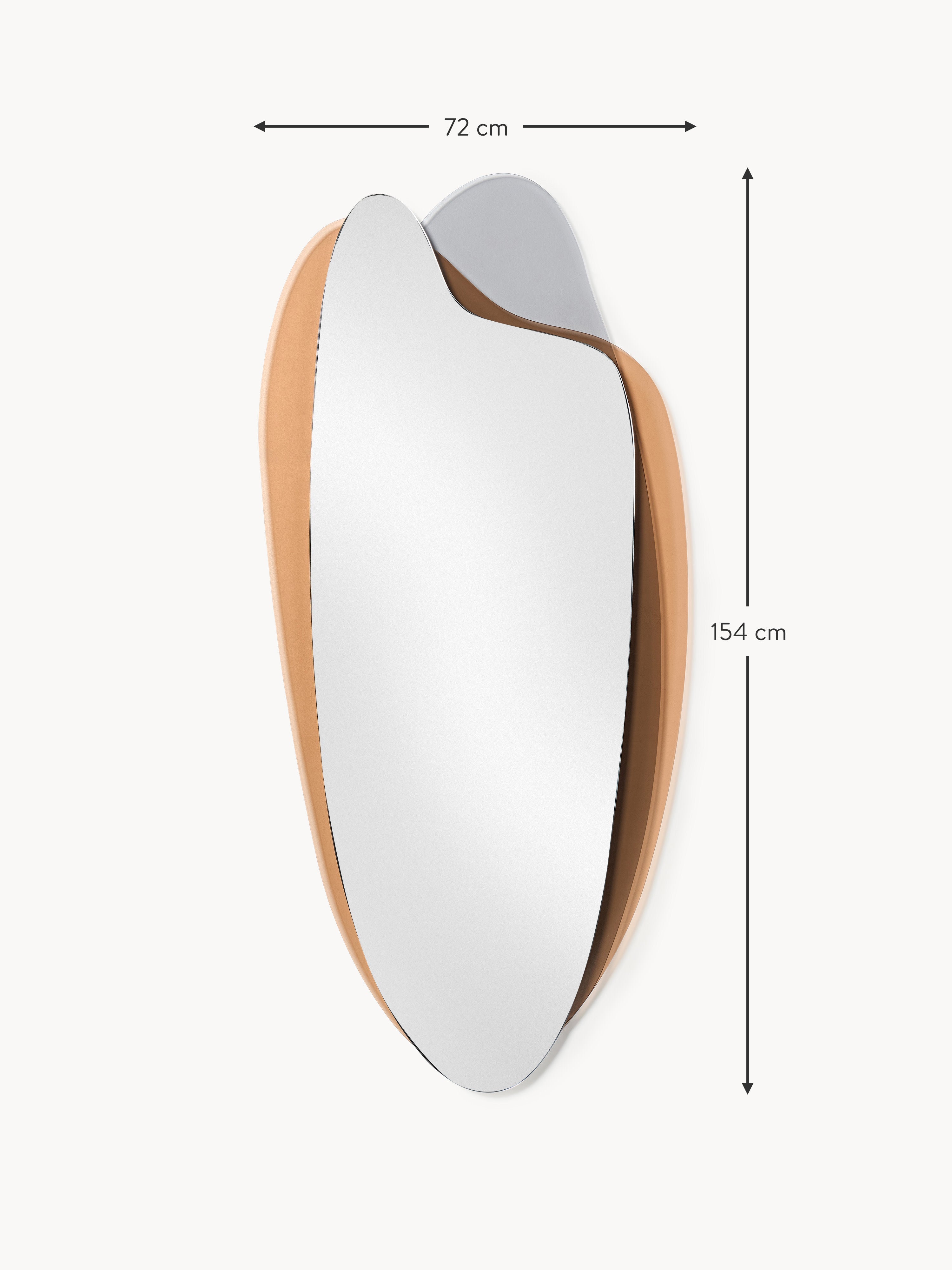 Melia Frameless Full-Length Wall Mirror