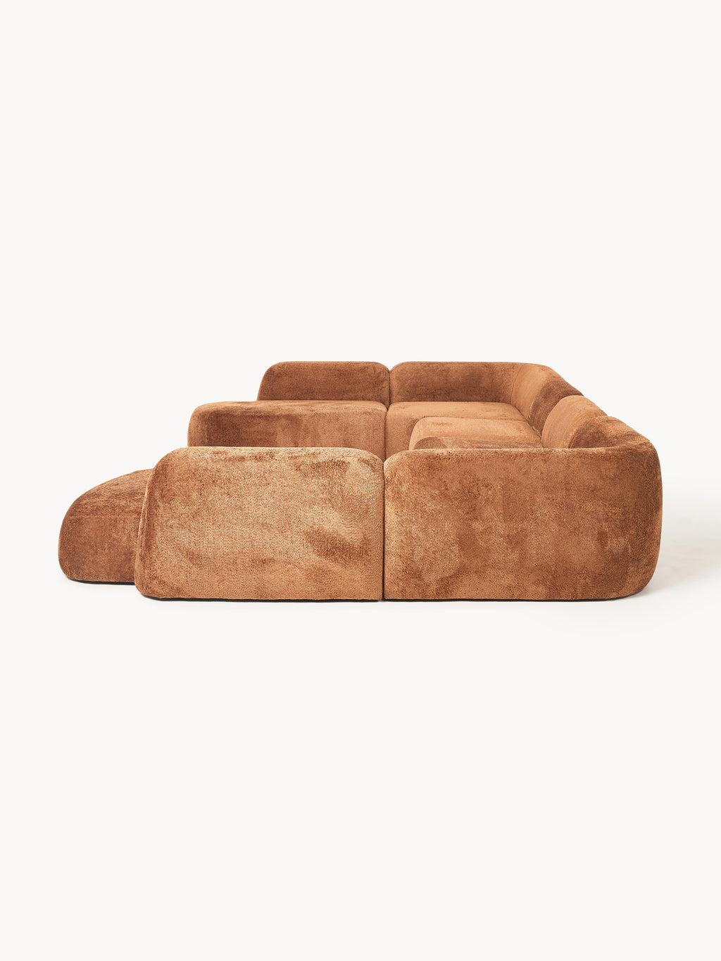 Wolke XL Modular Teddy Bouclé Sofa
