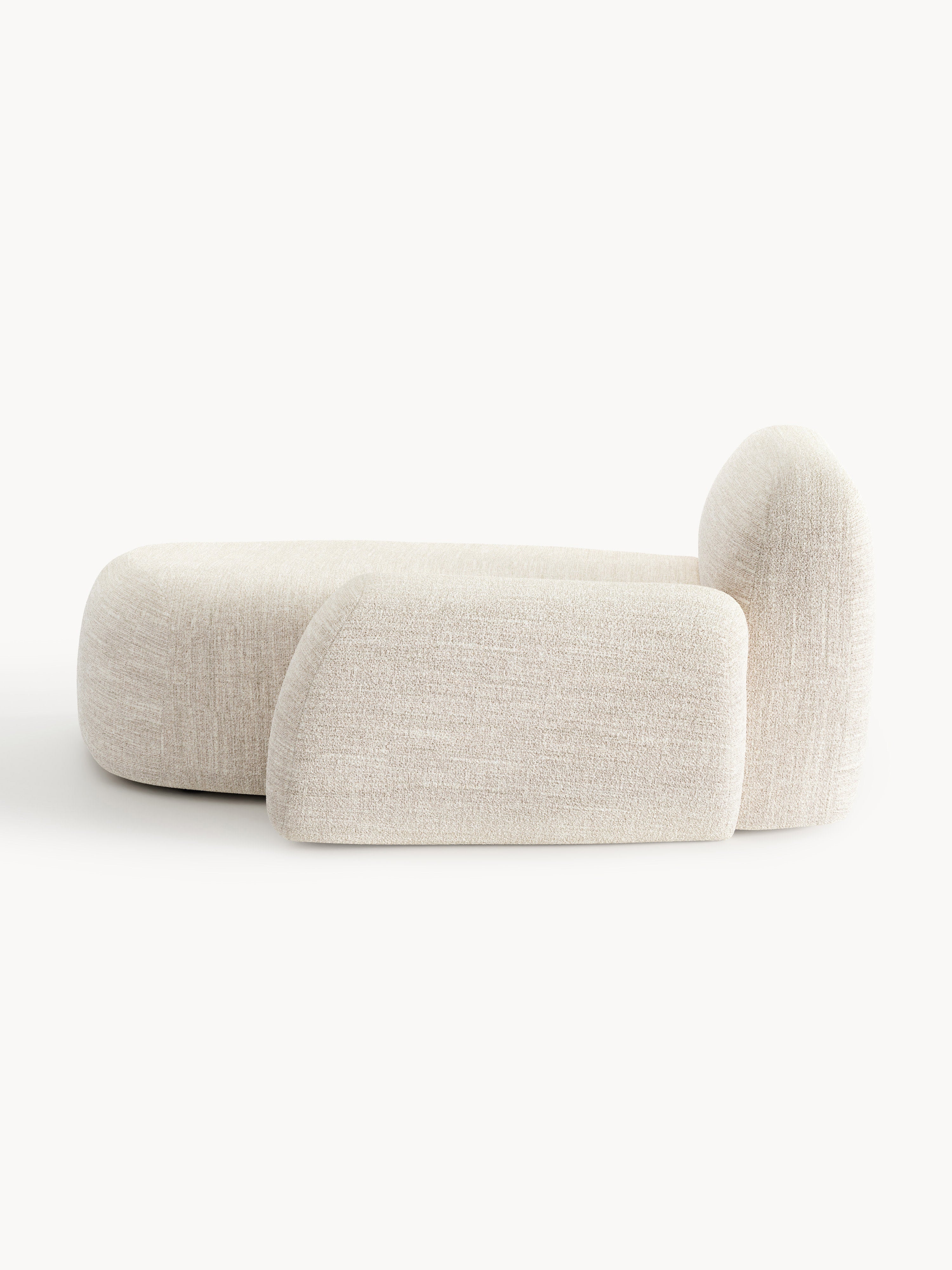 Wolke Bouclé Chaise Corner Module