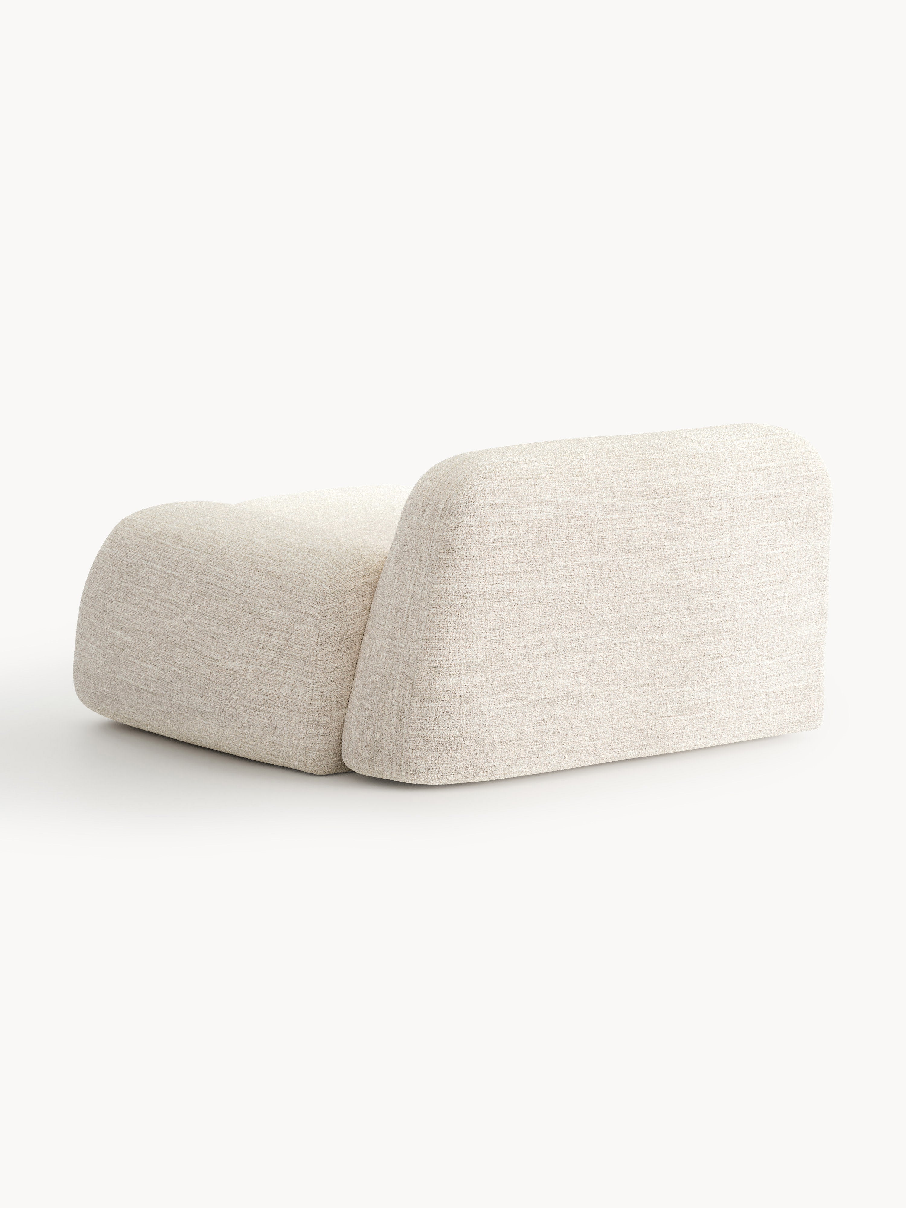 Wolke Bouclé Chaise Corner Module