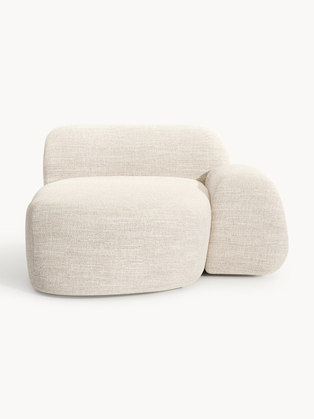 Gallery image 1 - Bouclé Chaise Corner Module Wolke