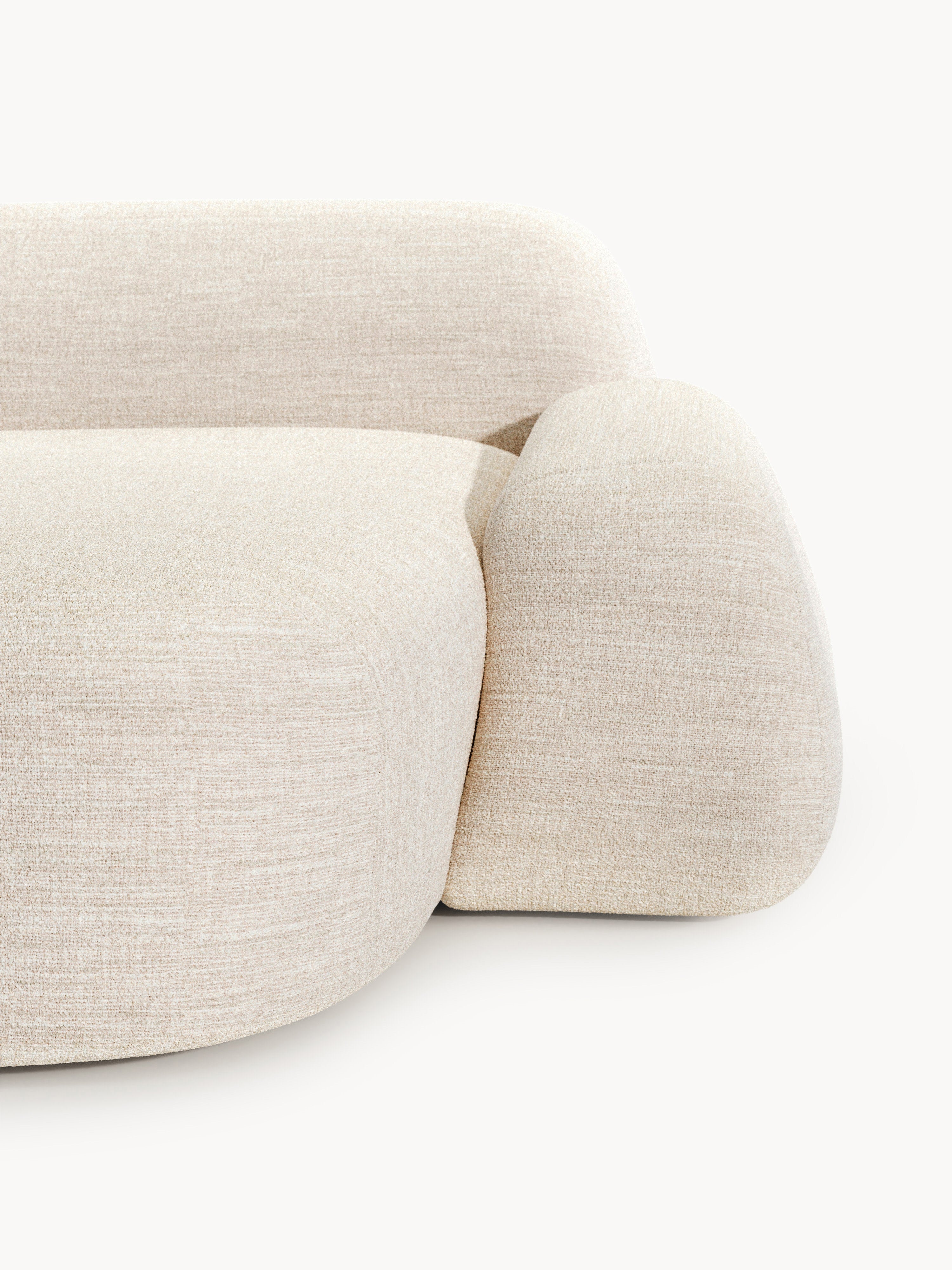 Wolke Bouclé Chaise Corner Module