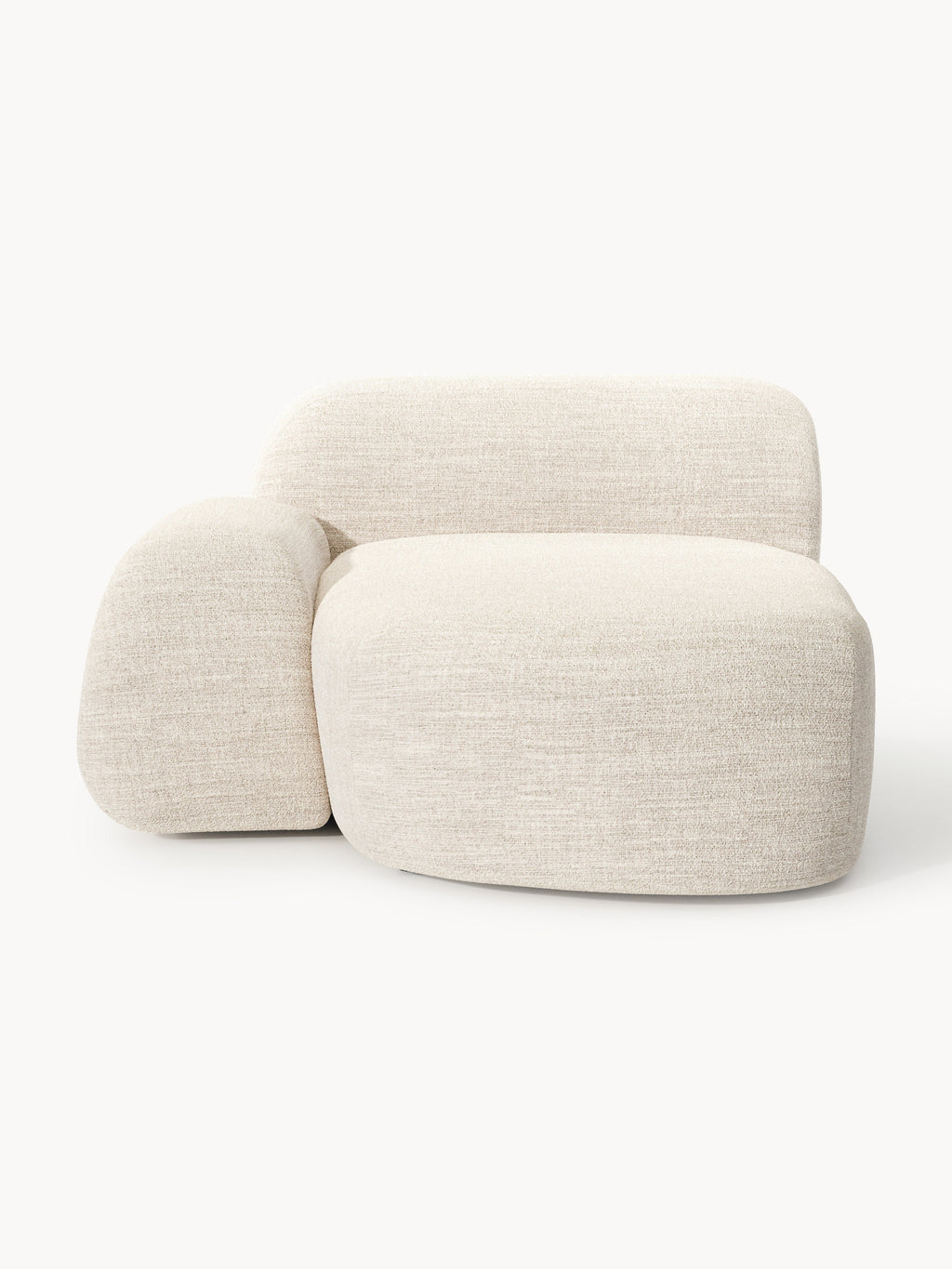 Wolke Bouclé Chaise Corner Module