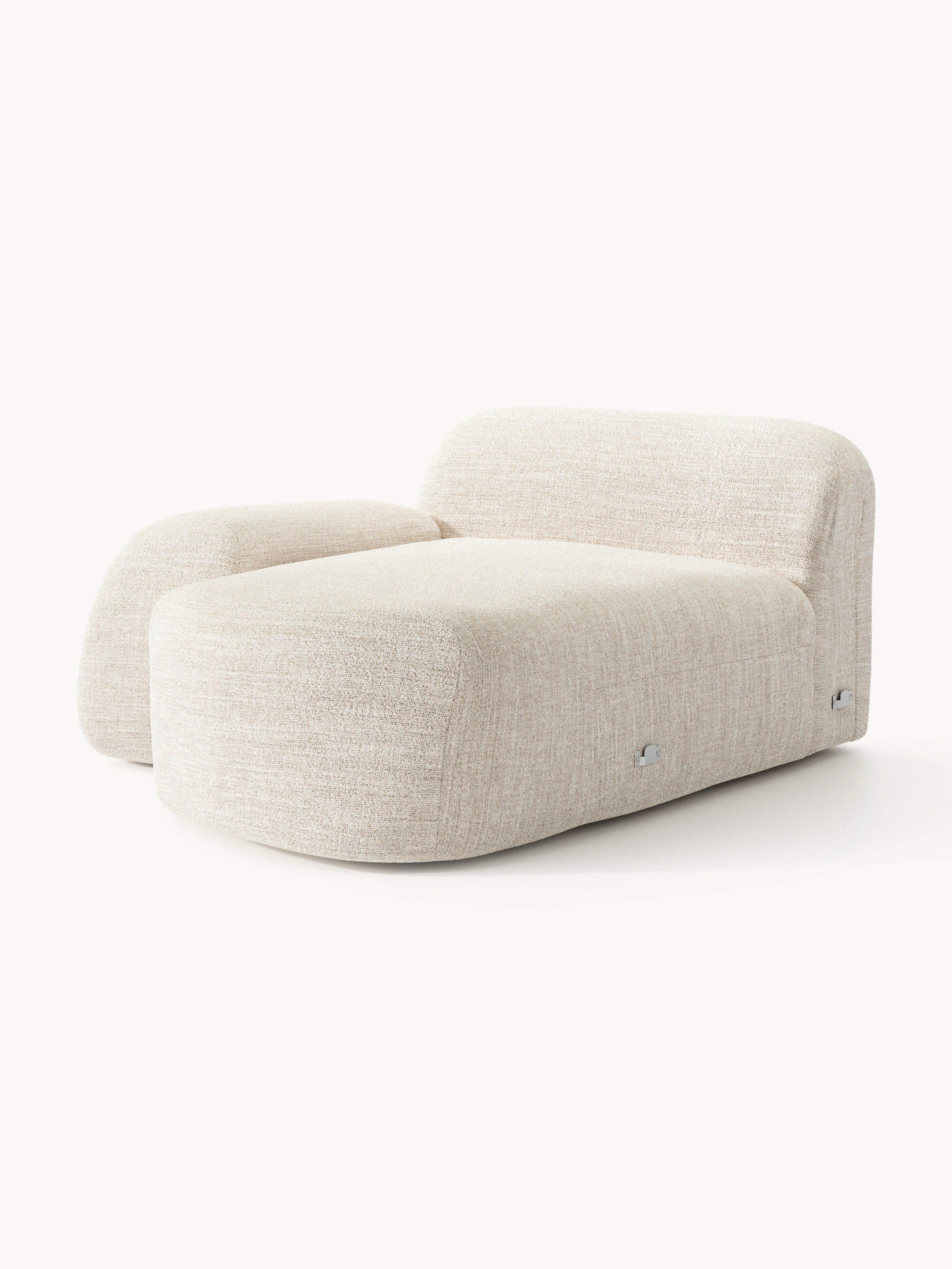 Wolke Bouclé Chaise Corner Module