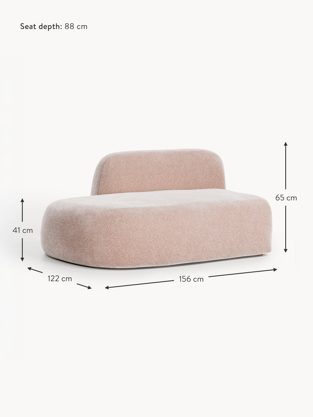 Wolke Chaise Module