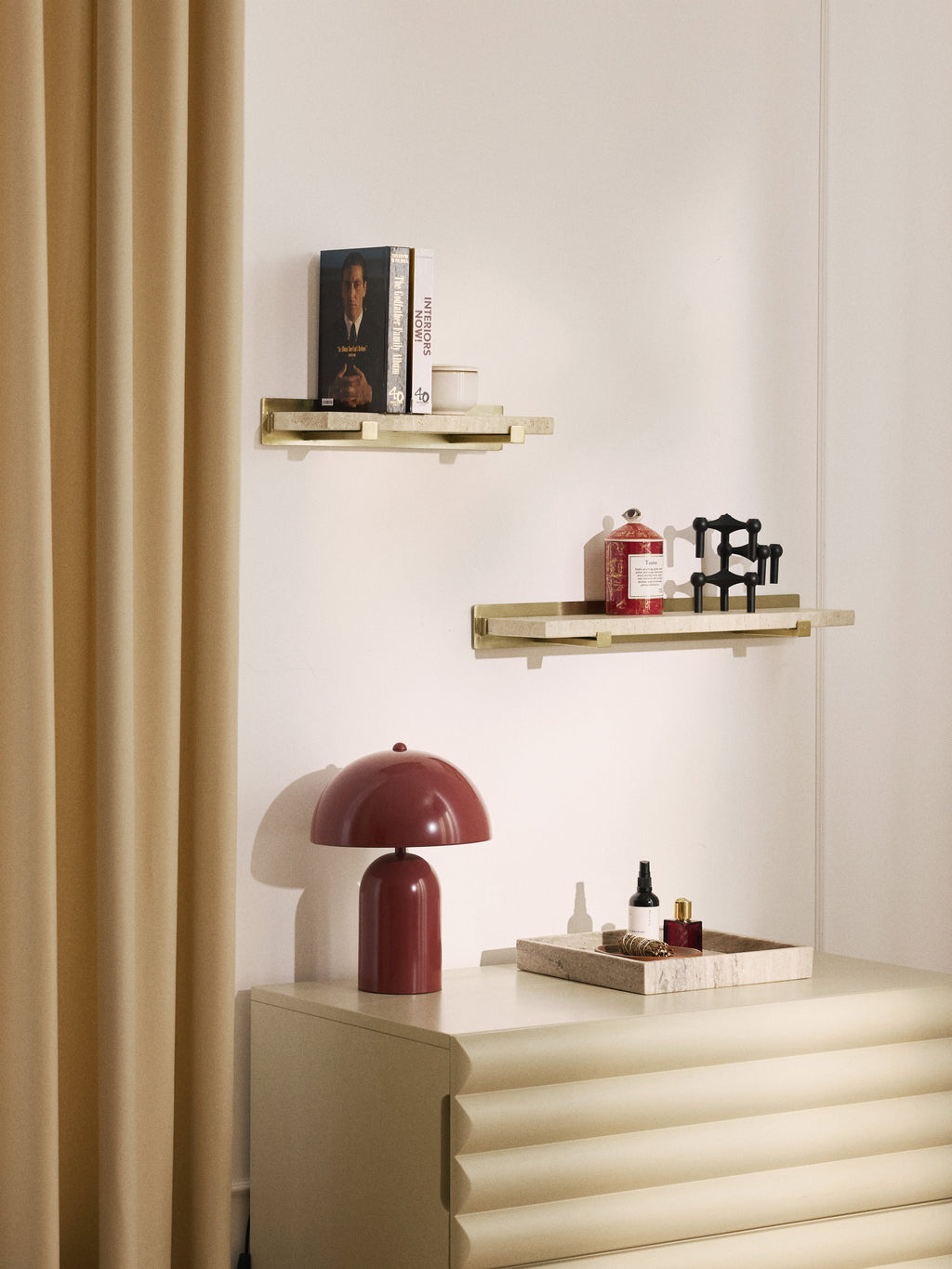 Ally Marble Shelf, W 60 cm