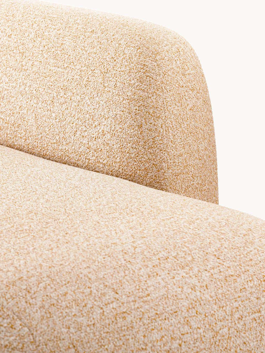 Wolke XL Modular Bouclé Corner Sofa with Chaise Ends