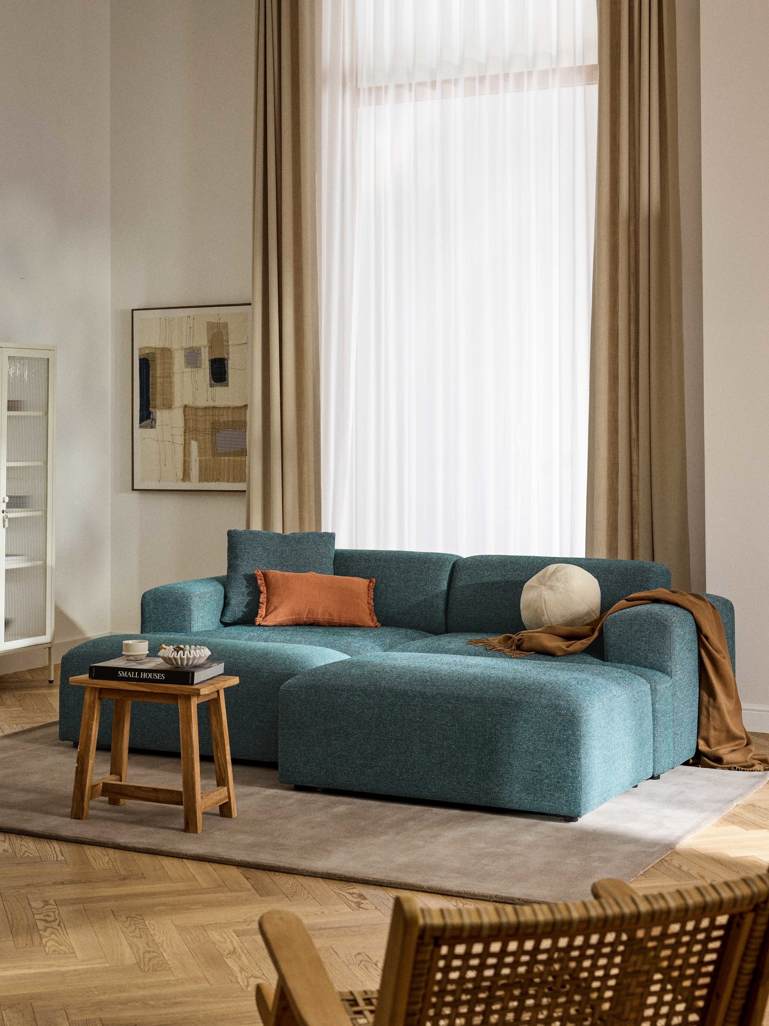 Melva XL Ottoman, W 116 x D 42 cm