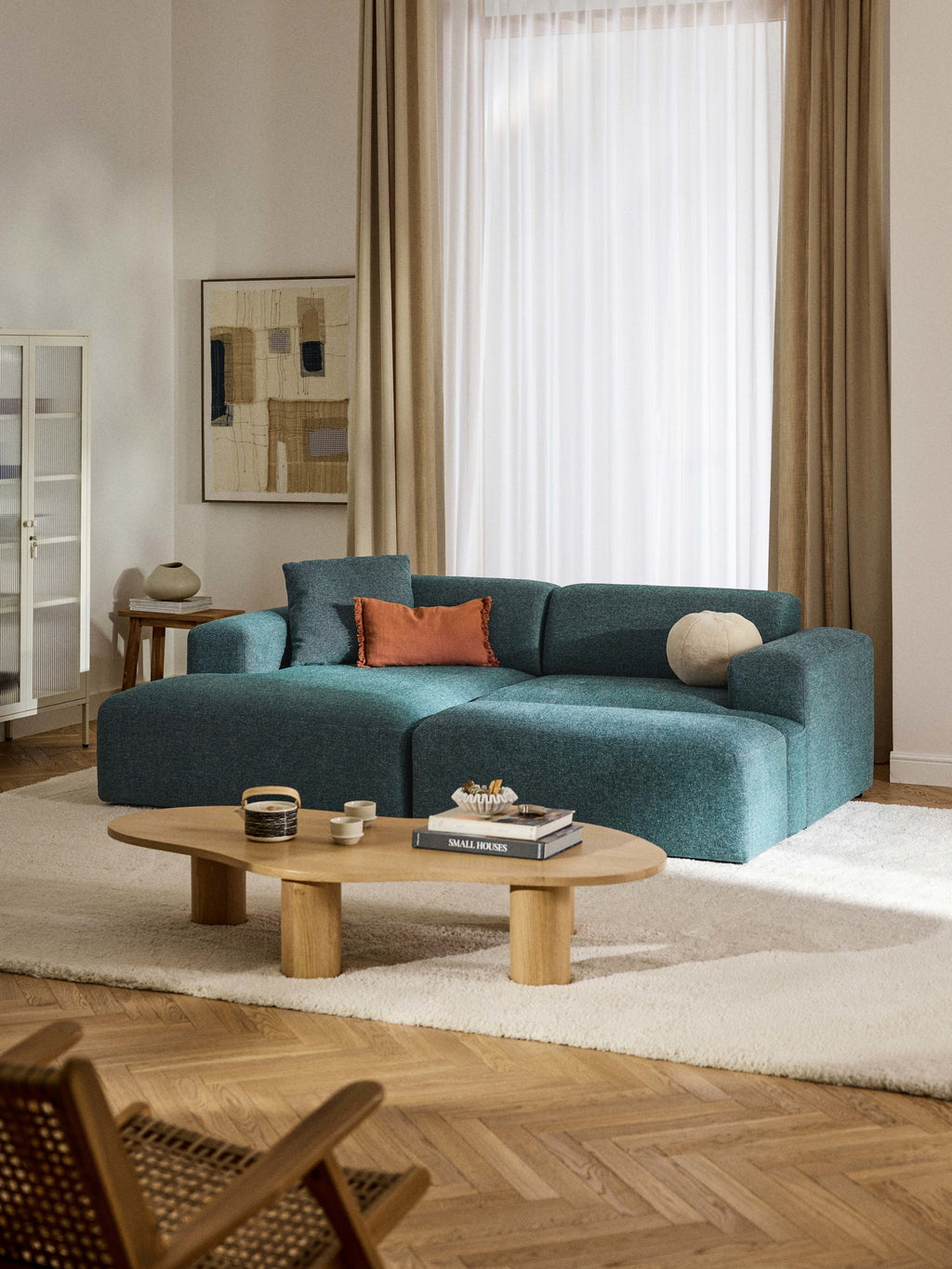Melva XL Ottoman, W 116 x D 42 cm