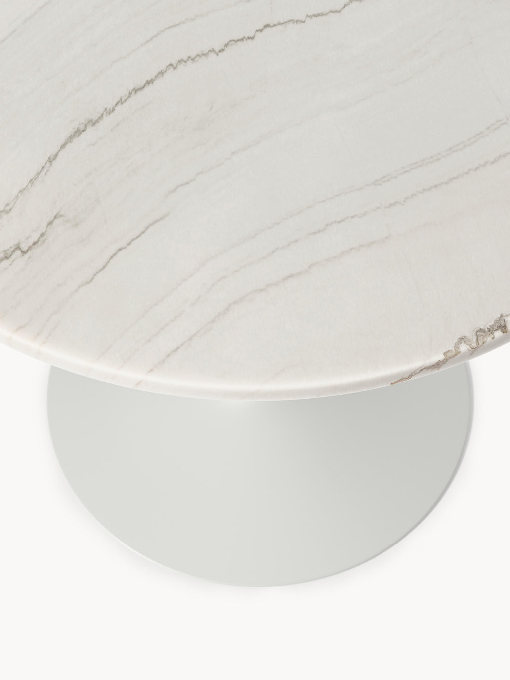 Miley Round Marble Dining Table, Ø 90 cm