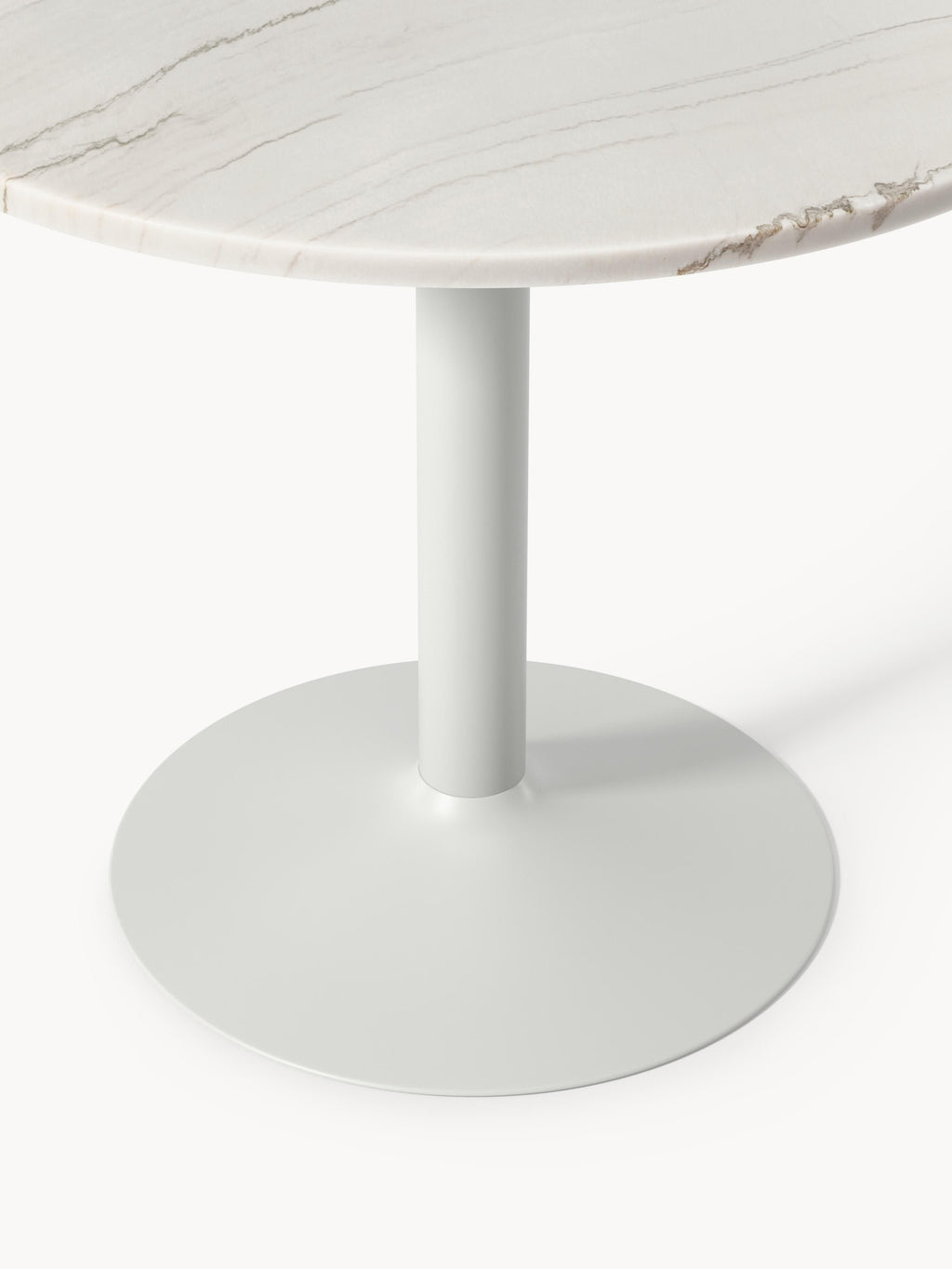Miley Round Marble Dining Table, Ø 90 cm