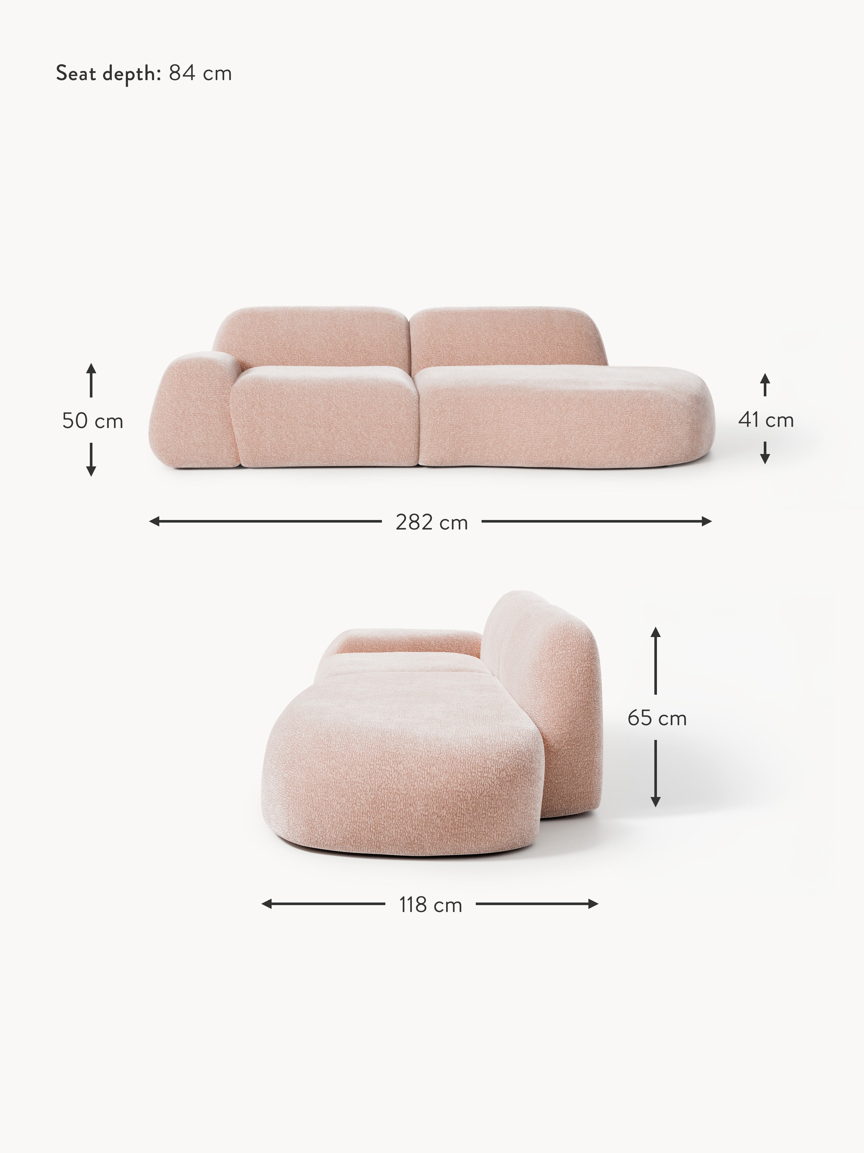 Wolke Modular Chaise (3-seater)