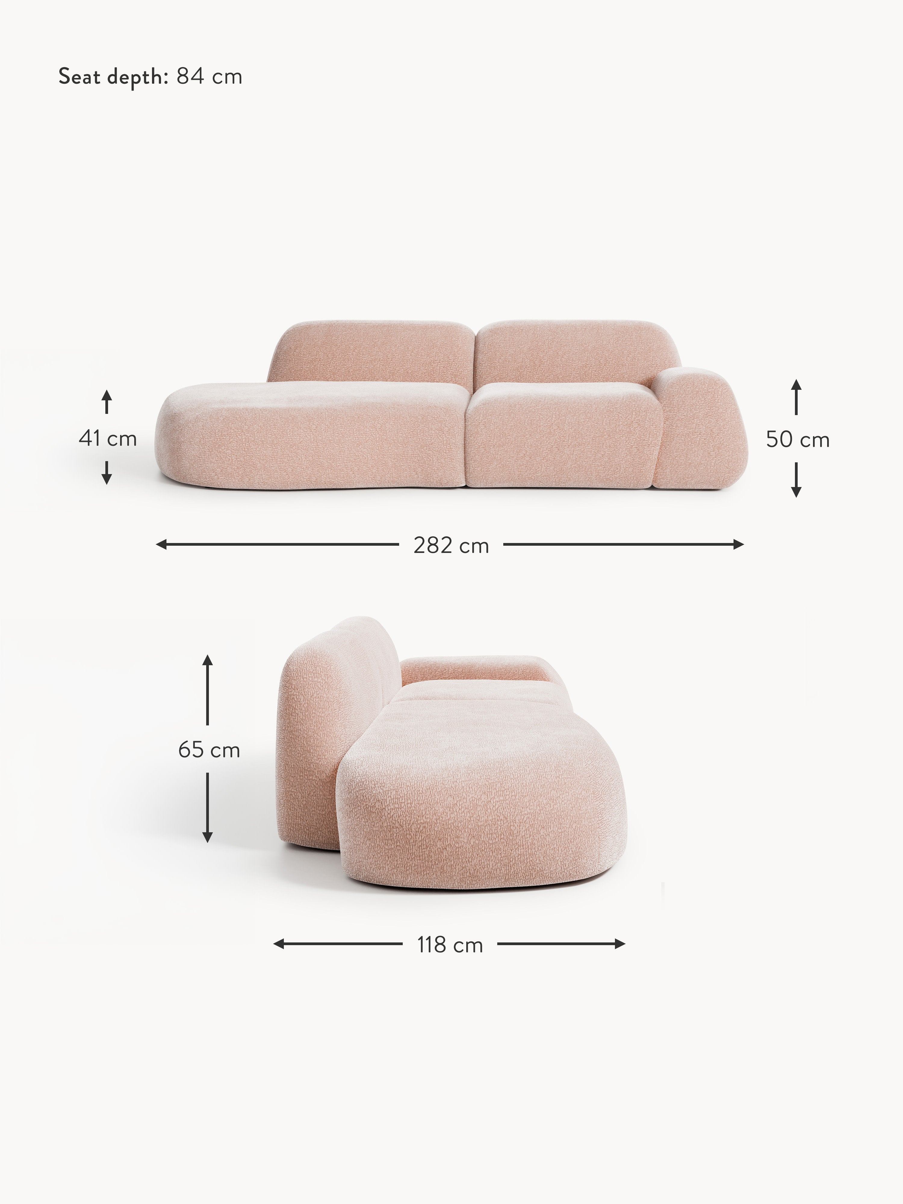 Wolke Modular Chaise (3-seater)