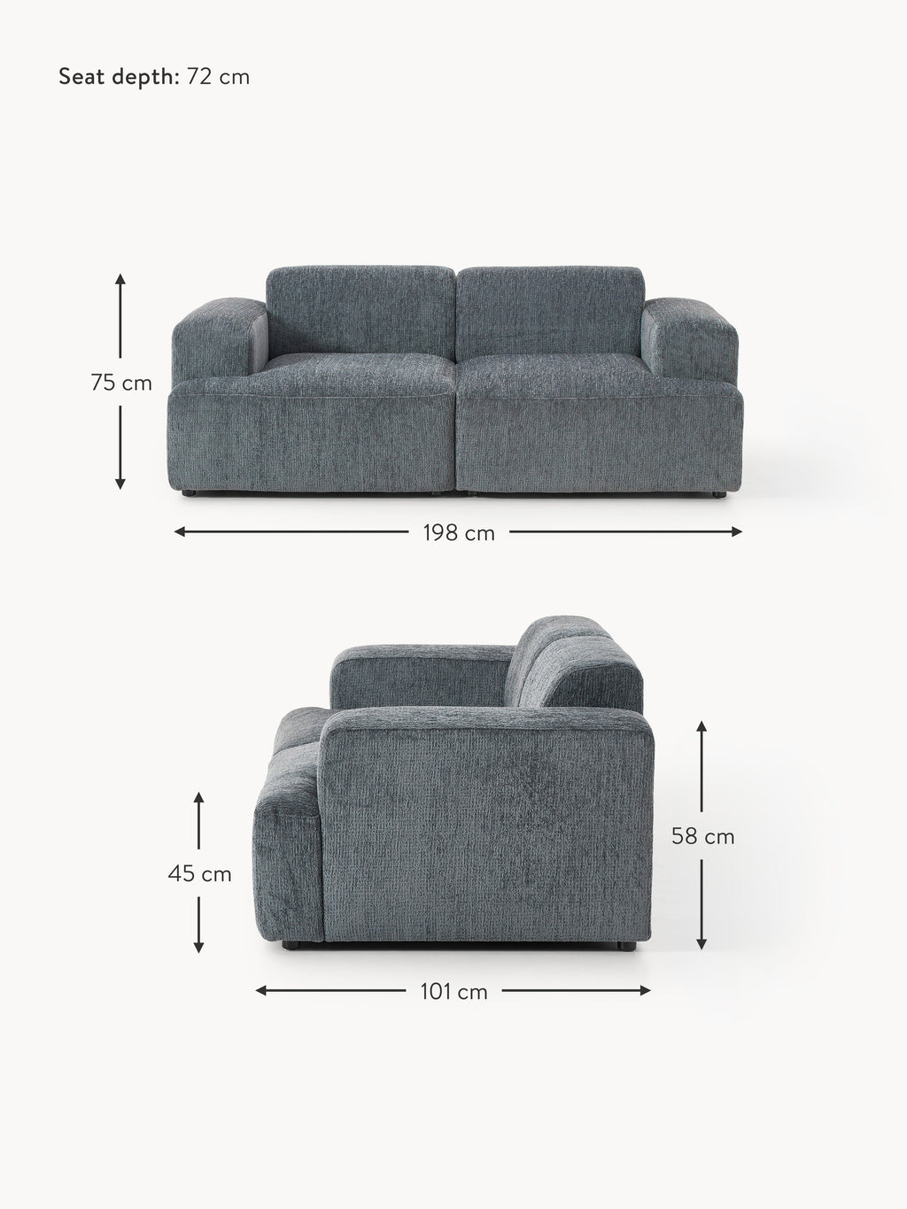 Melva Sofa (2-seater)