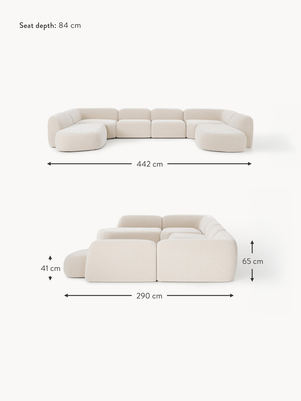 Wolke XL Modular Sofa