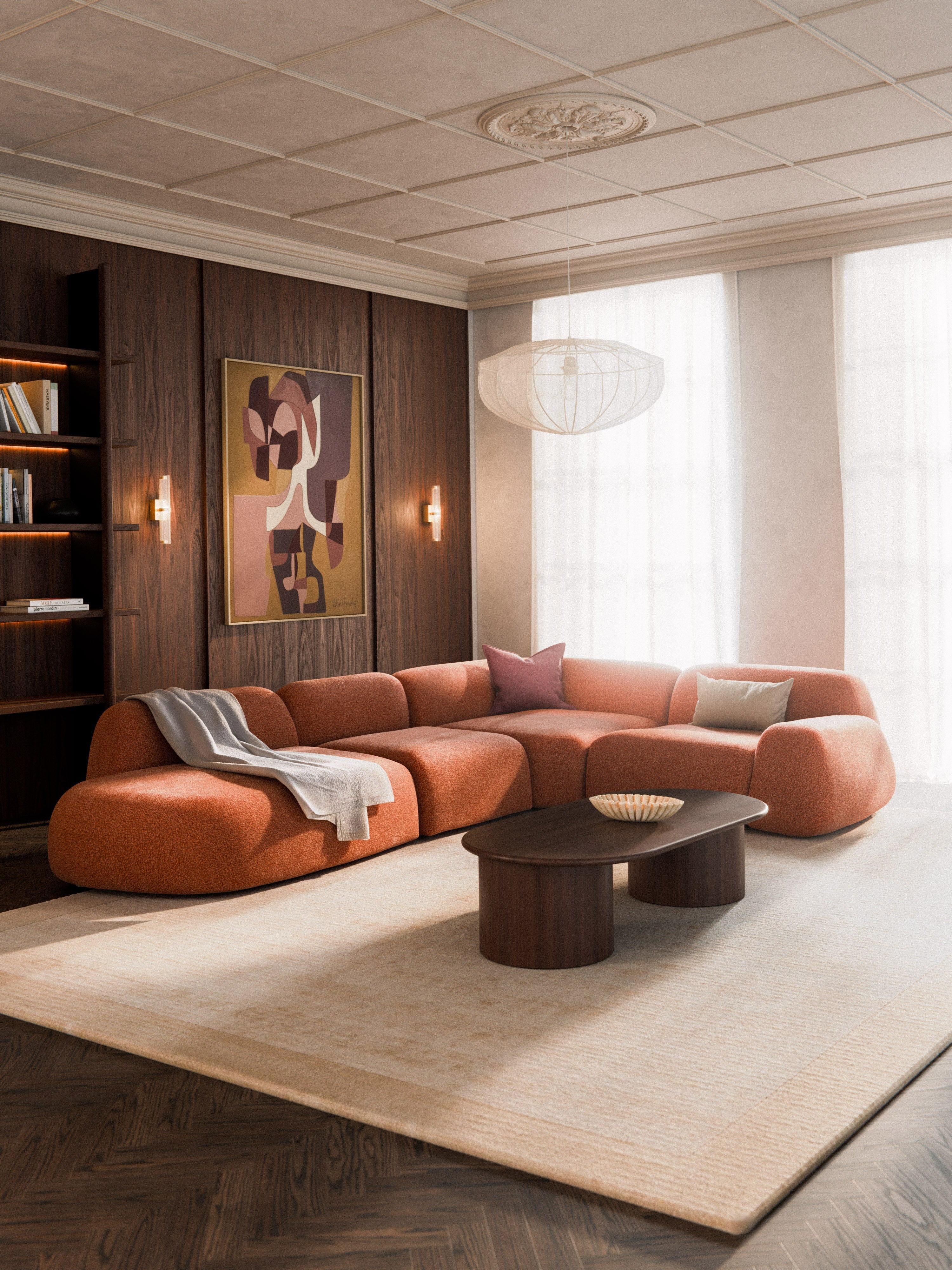 Wolke XL Modular Corner Sofa with Chaise End