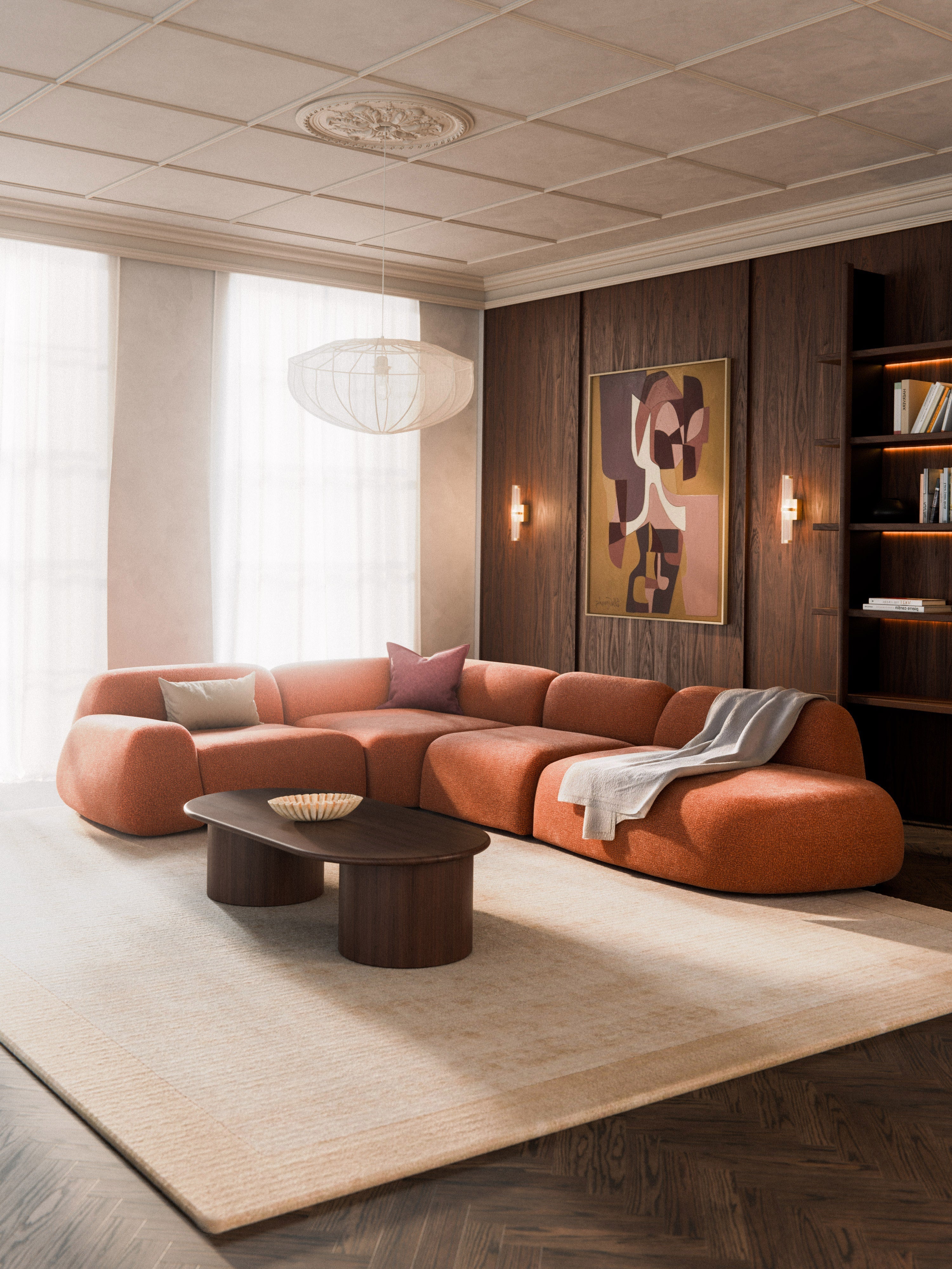 Wolke XL Modular Corner Sofa with Chaise End