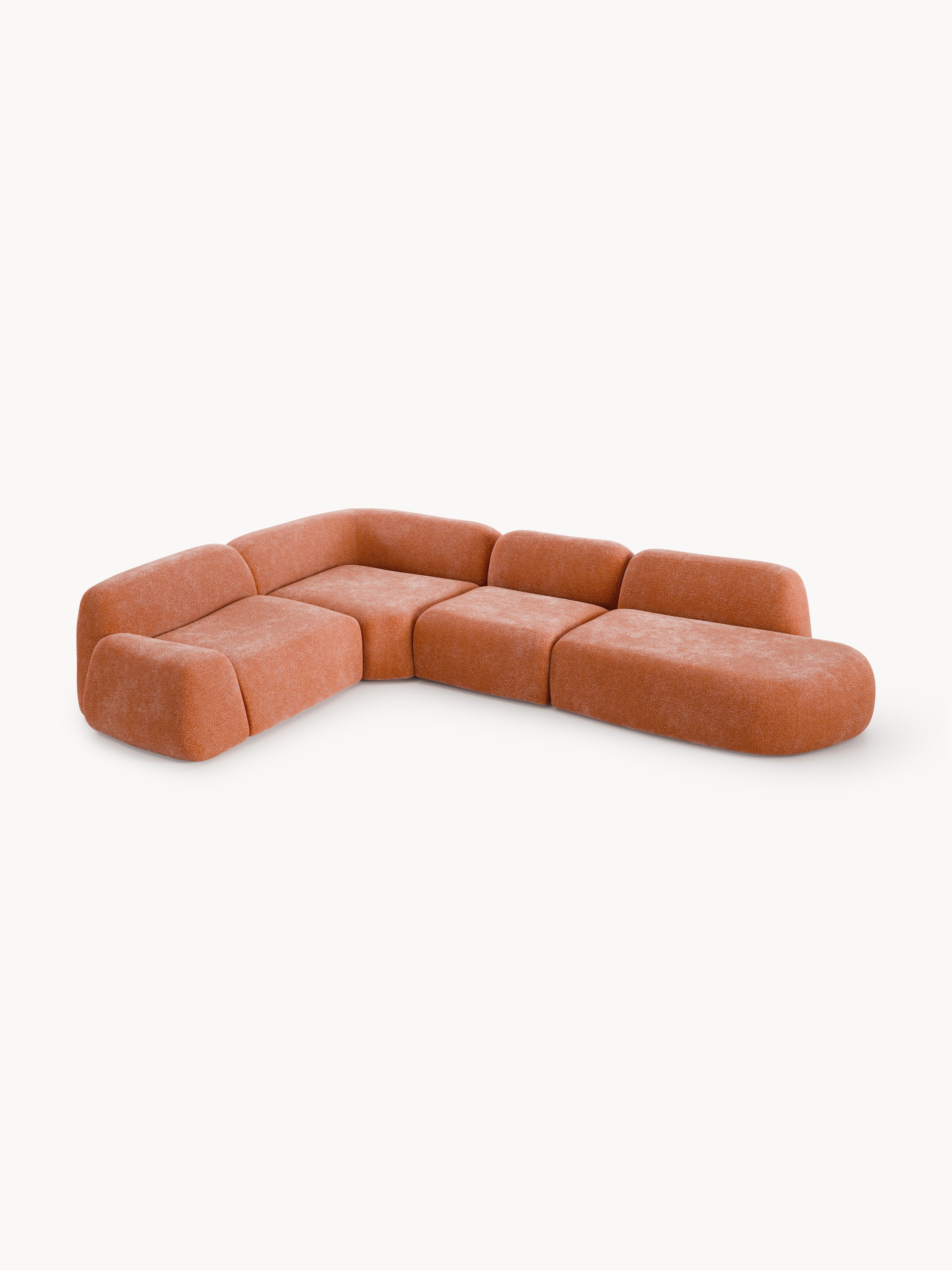 Wolke XL Modular Corner Sofa with Chaise End