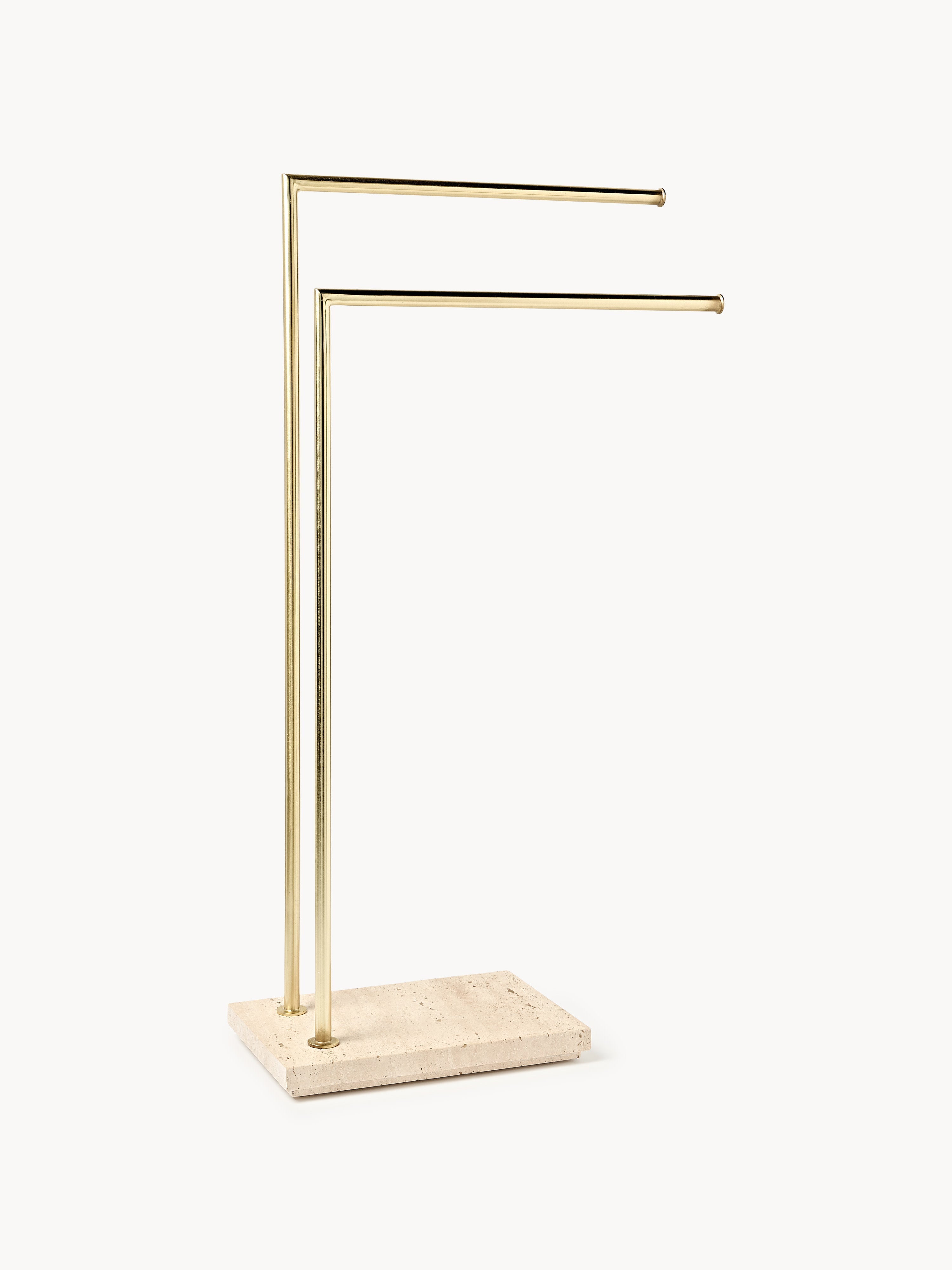 Susan Travertine Toilet Brush