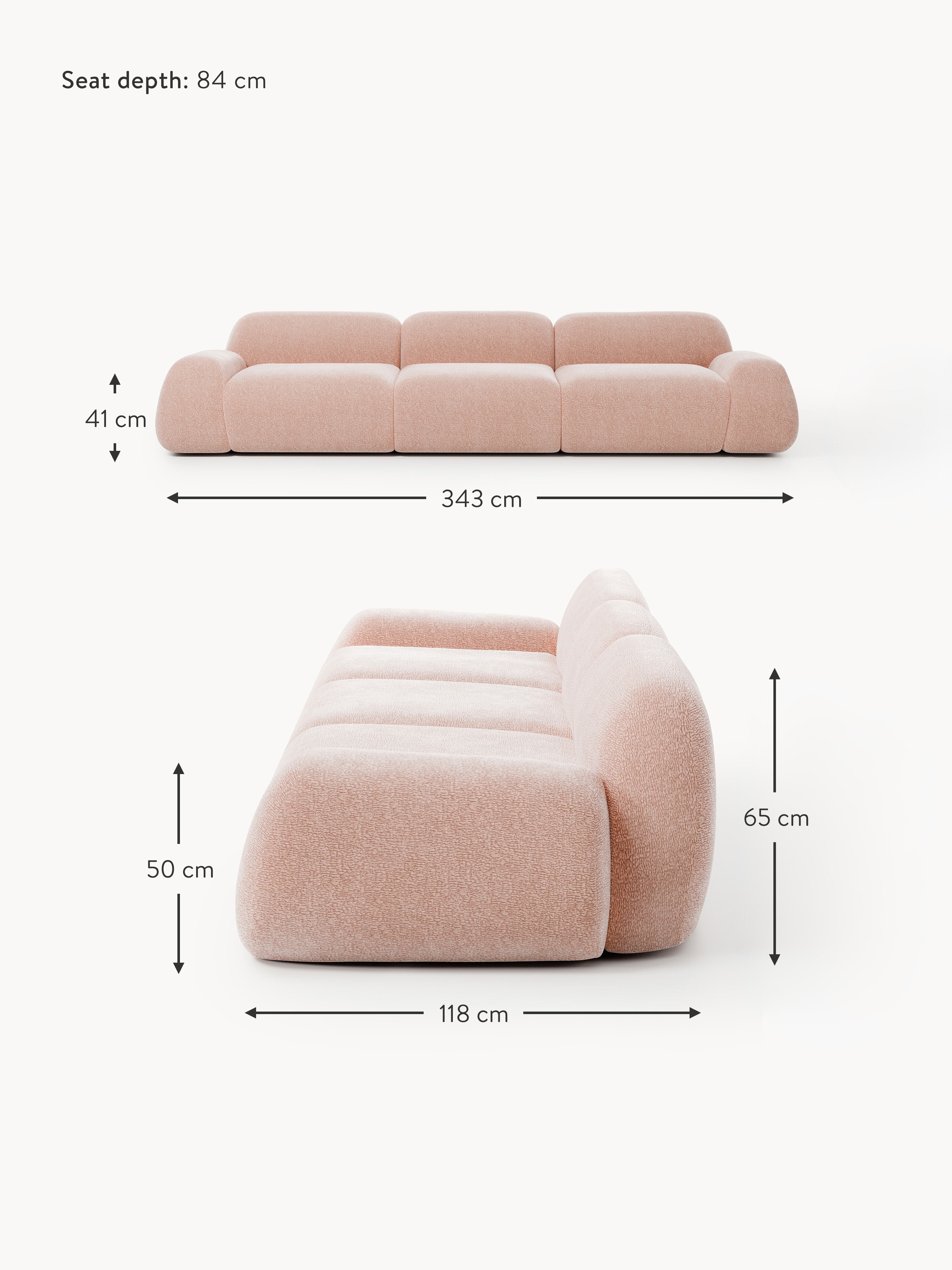 Wolke Modular Sofa (4-seater)