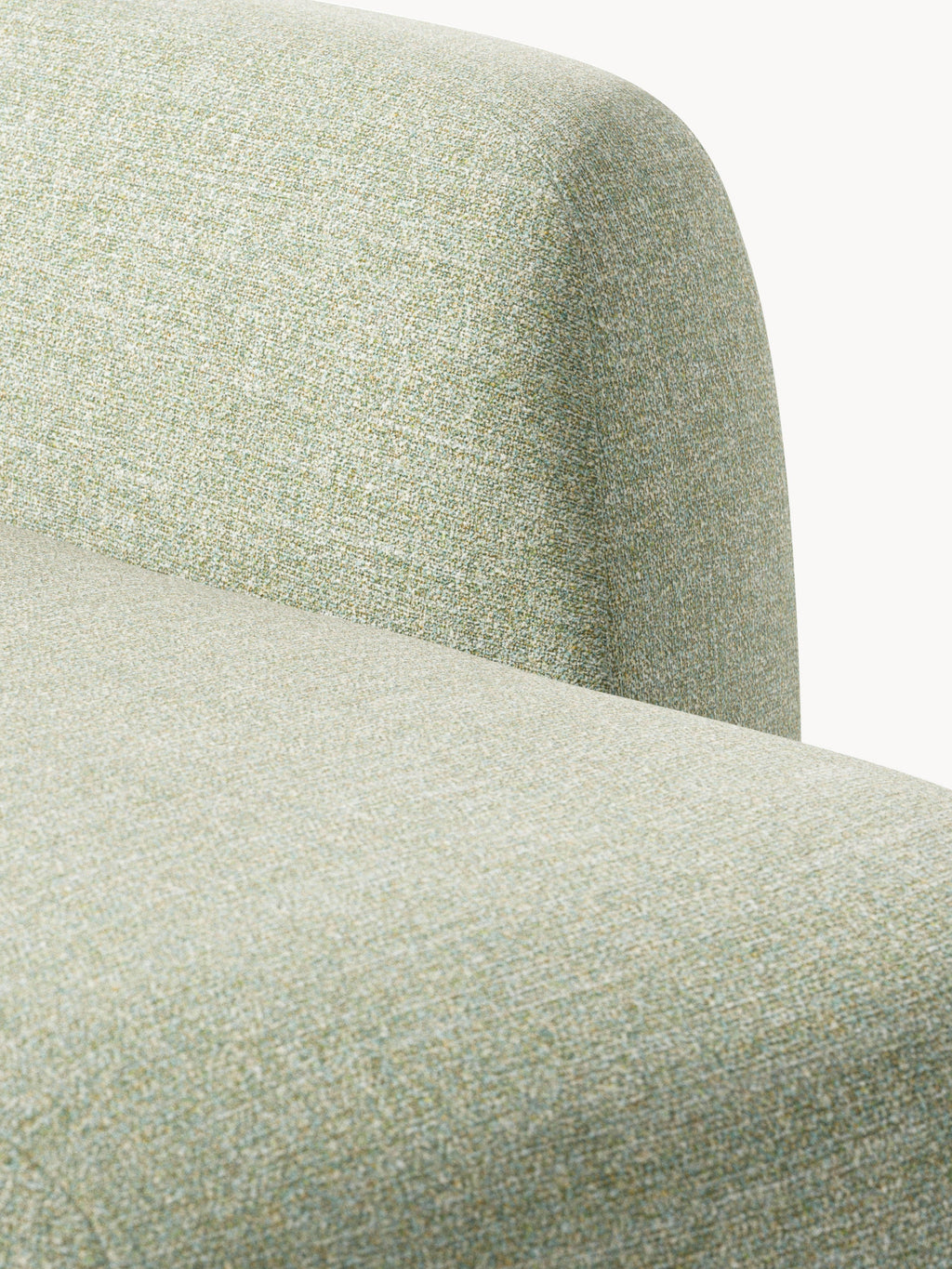 Wolke XL Modular Bouclé Corner Sofa with Chaise Ends