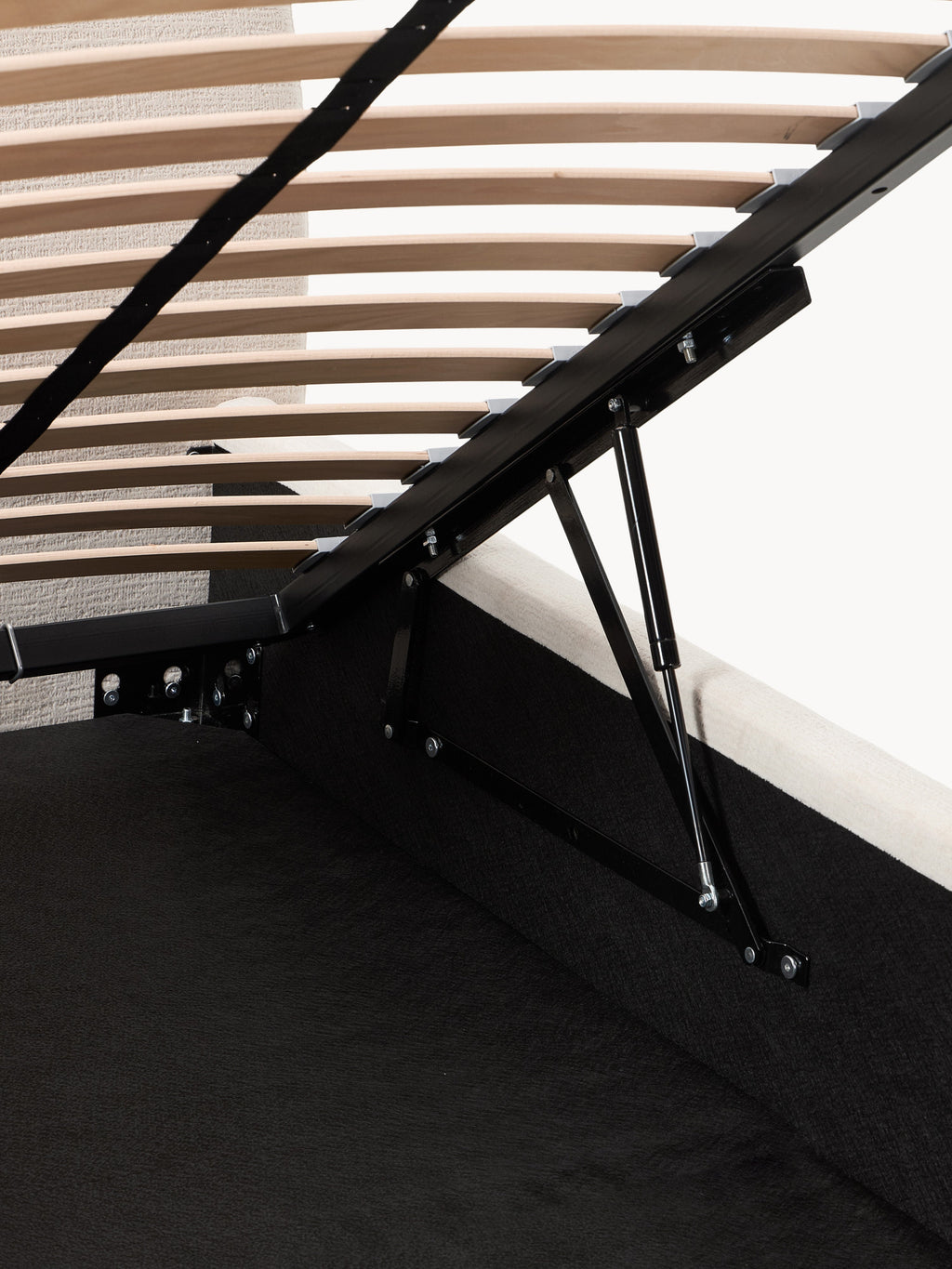 Cloud Upholstered Bed with Storage