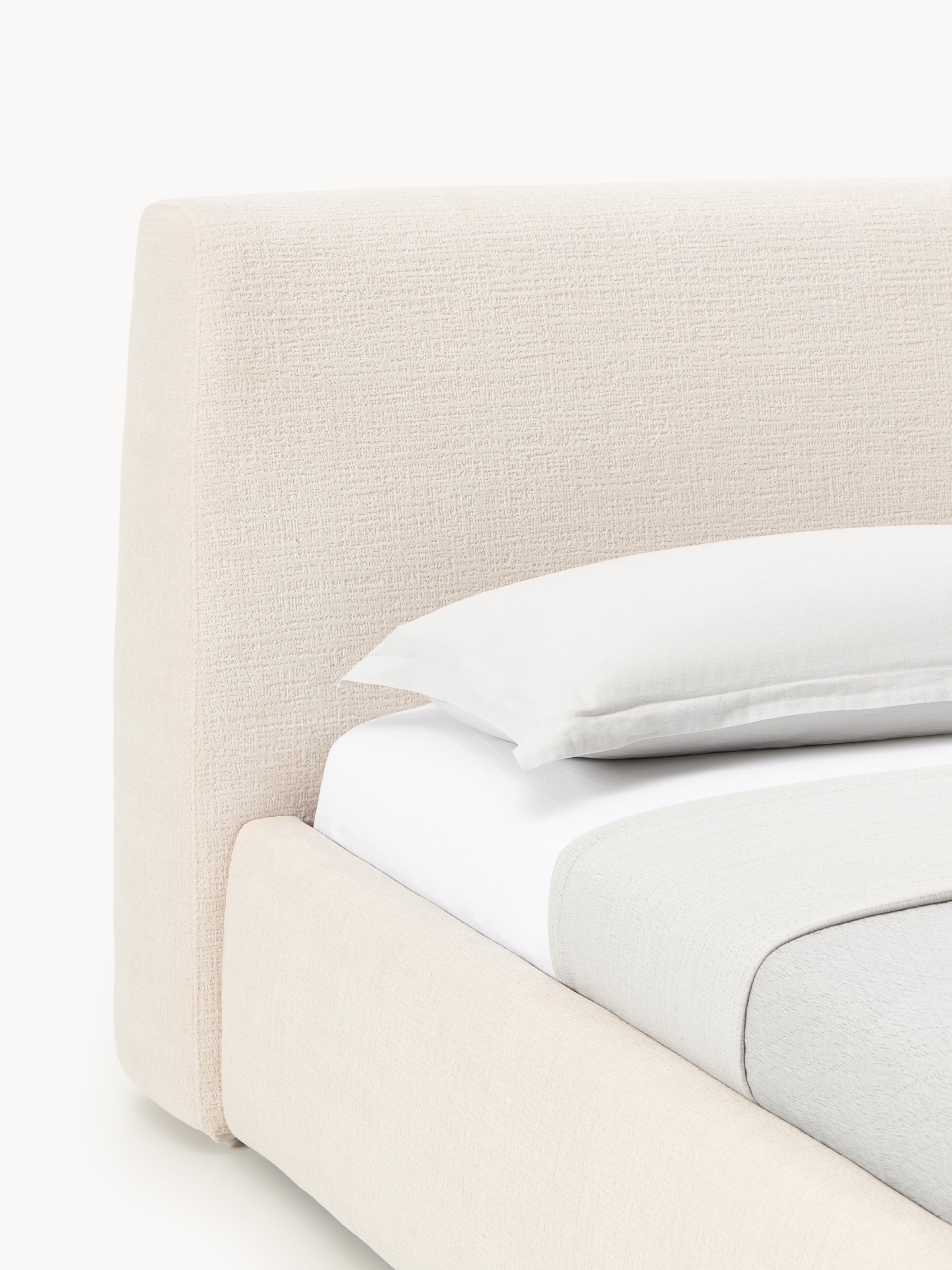 Cloud Upholstered Bed with Storage