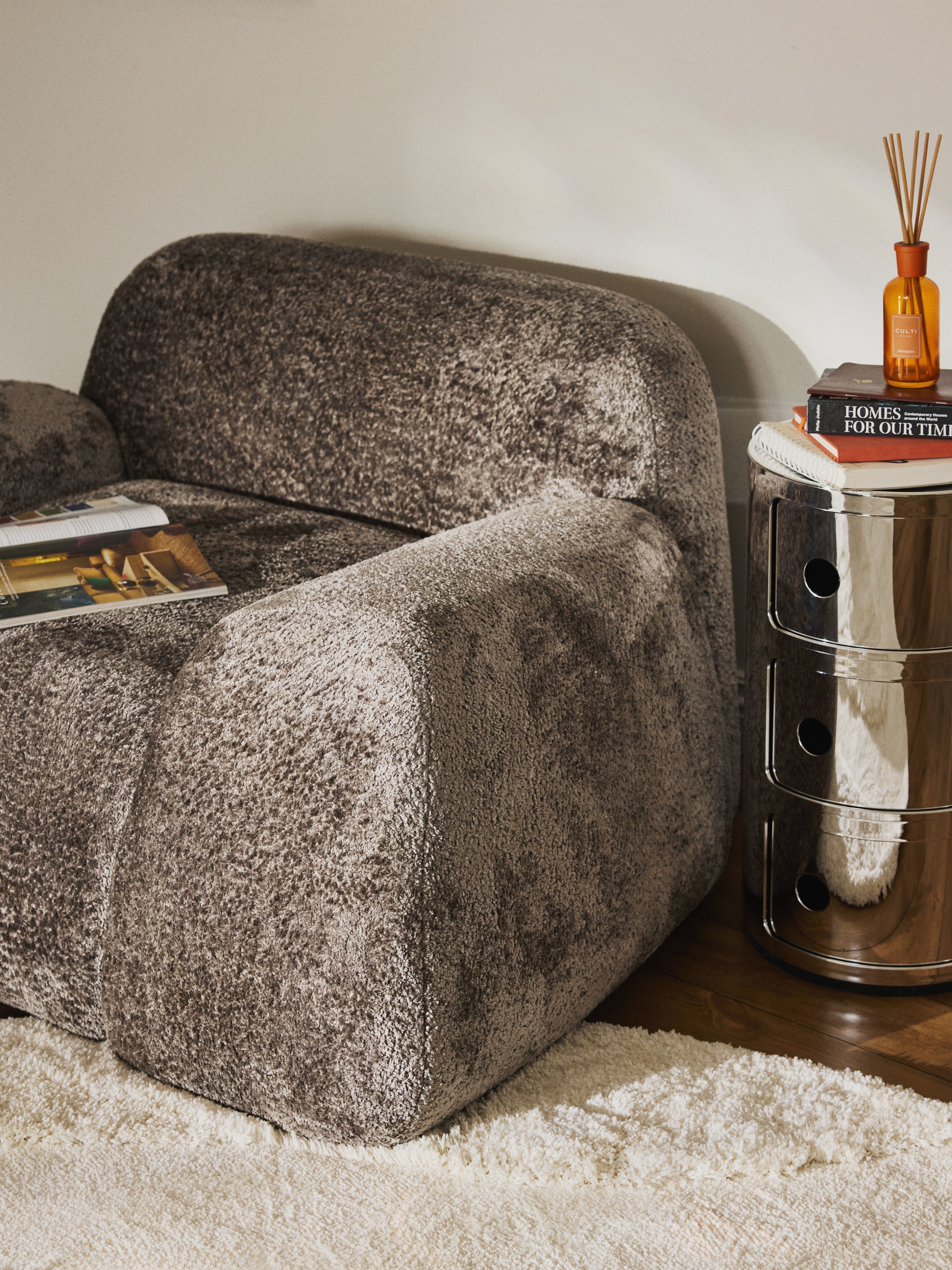 Wolke Teddy-Bouclé Lounge Chair