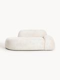 Gallery image 1 - Teddy Bouclé Sofa Wolke (2-seater) with Chaise End