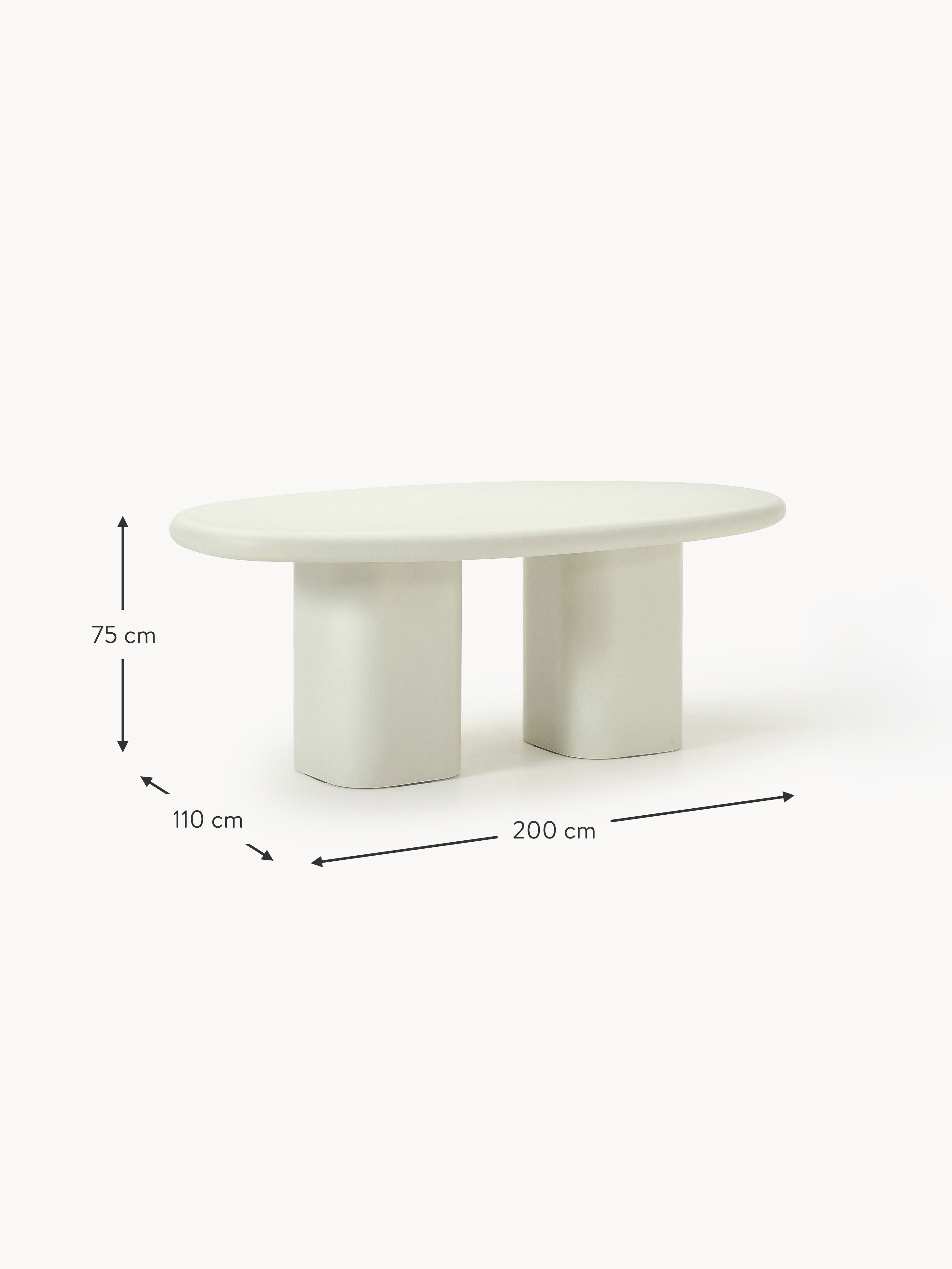 Anaya In- & Outdoor Dining Table, in various sizes