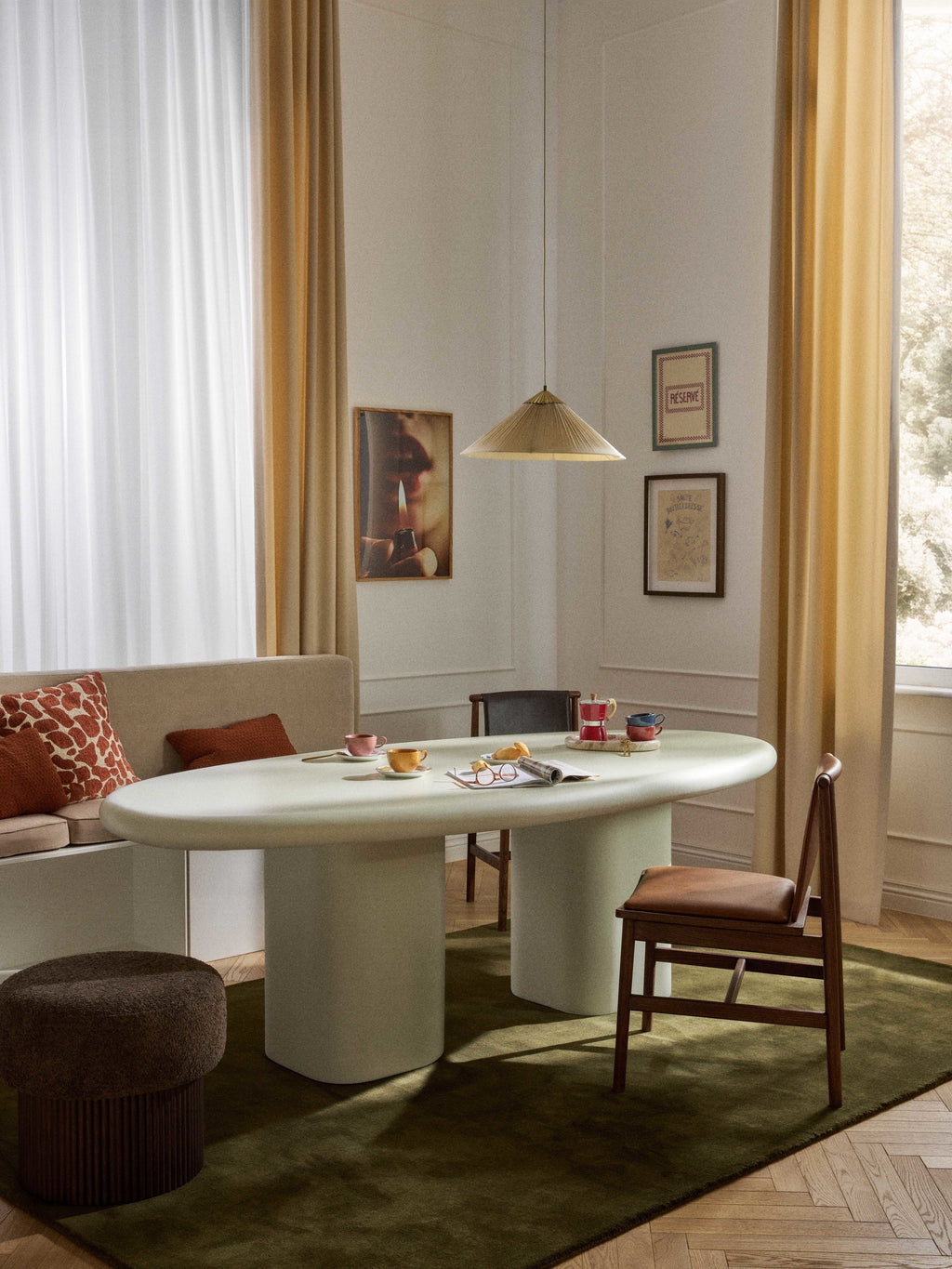 Anaya In- & Outdoor Dining Table, in various sizes