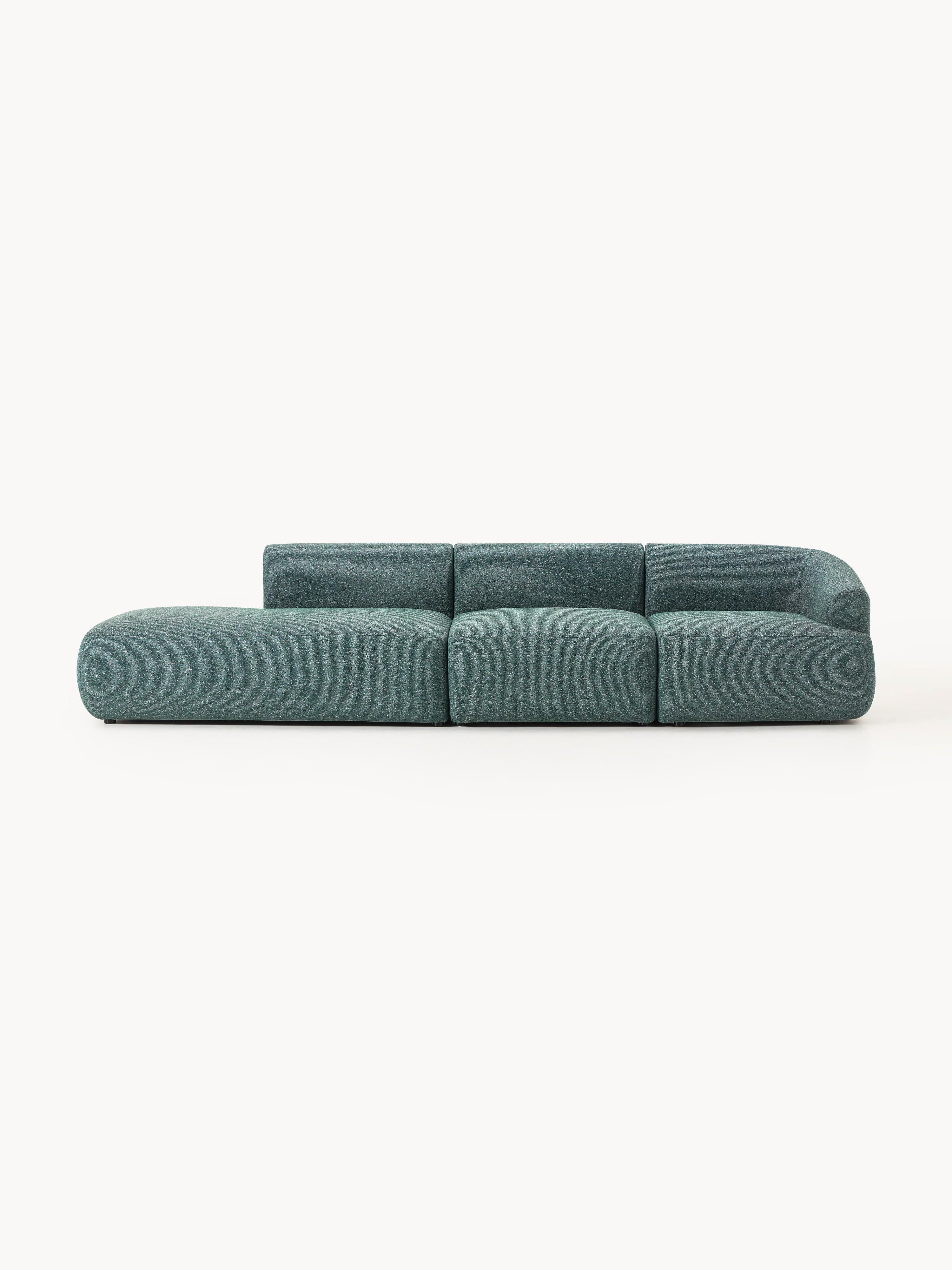 Gallery image 1 - Modular Bouclé Chaise Sofia (4-seater)
