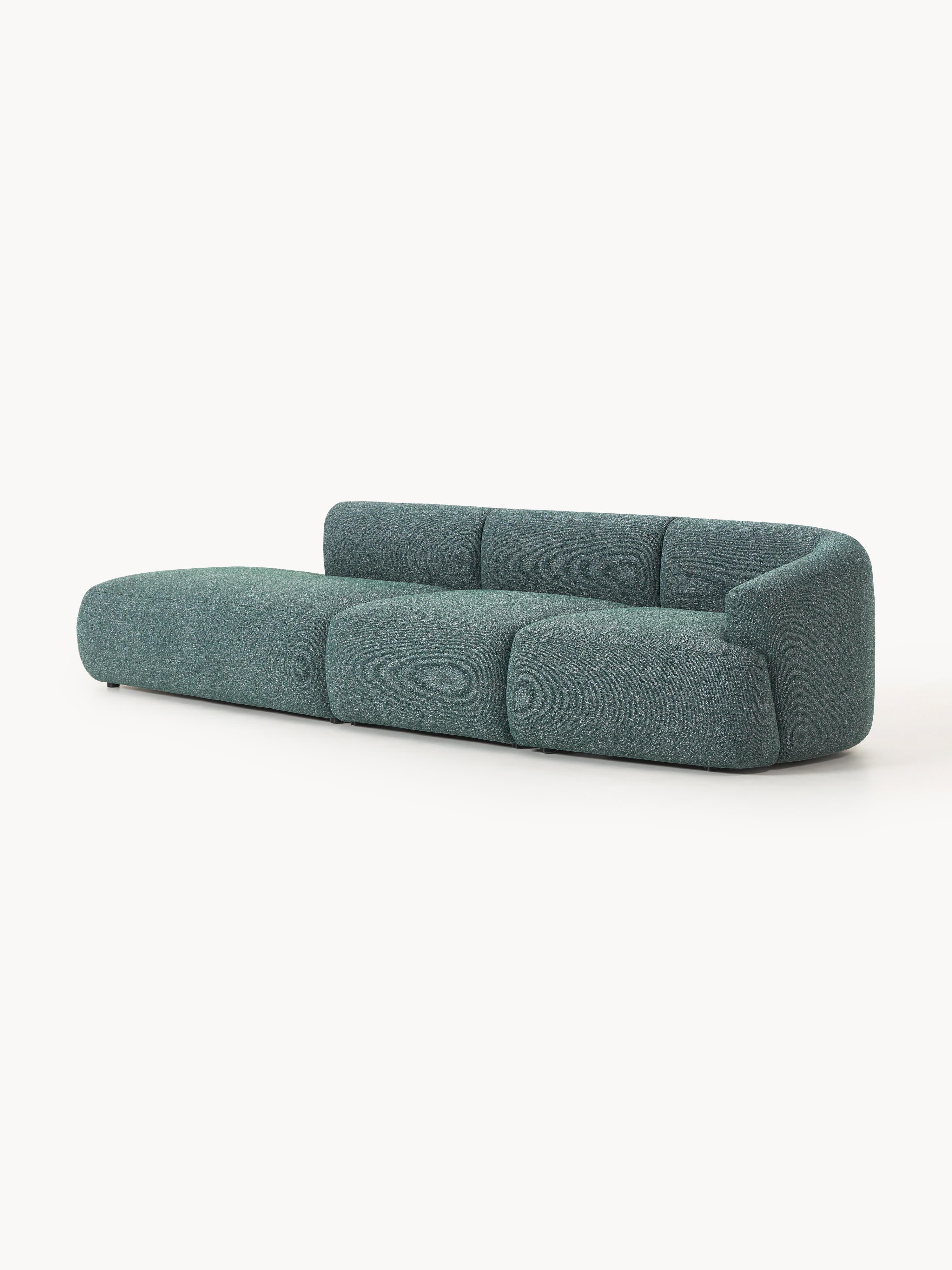 Sofia Modular Bouclé Chaise (4-seater)