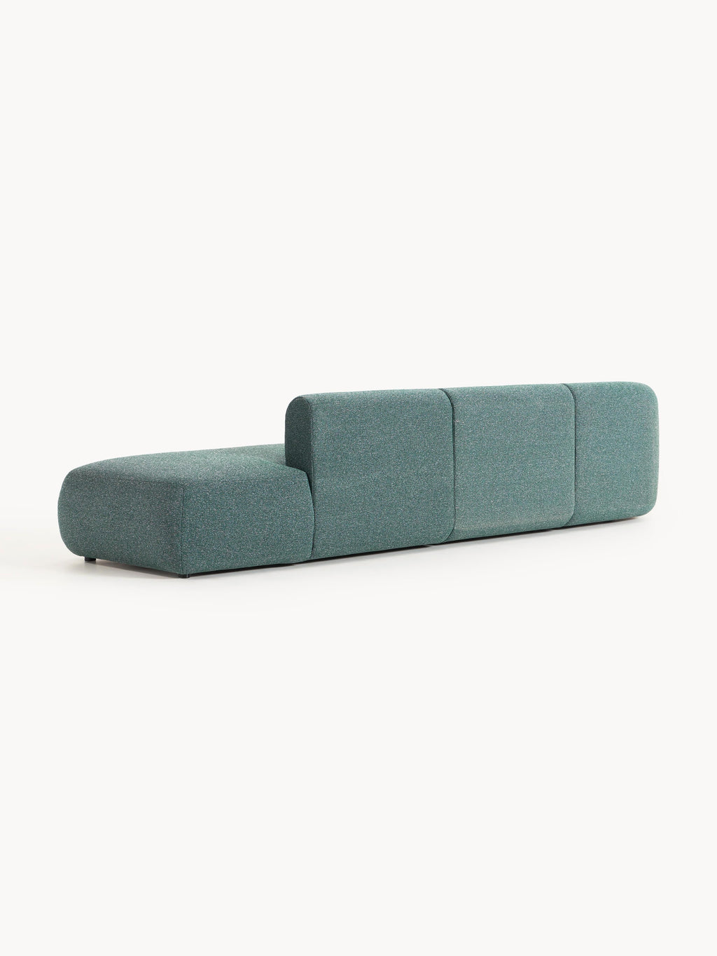 Sofia Modular Bouclé Chaise (4-seater)