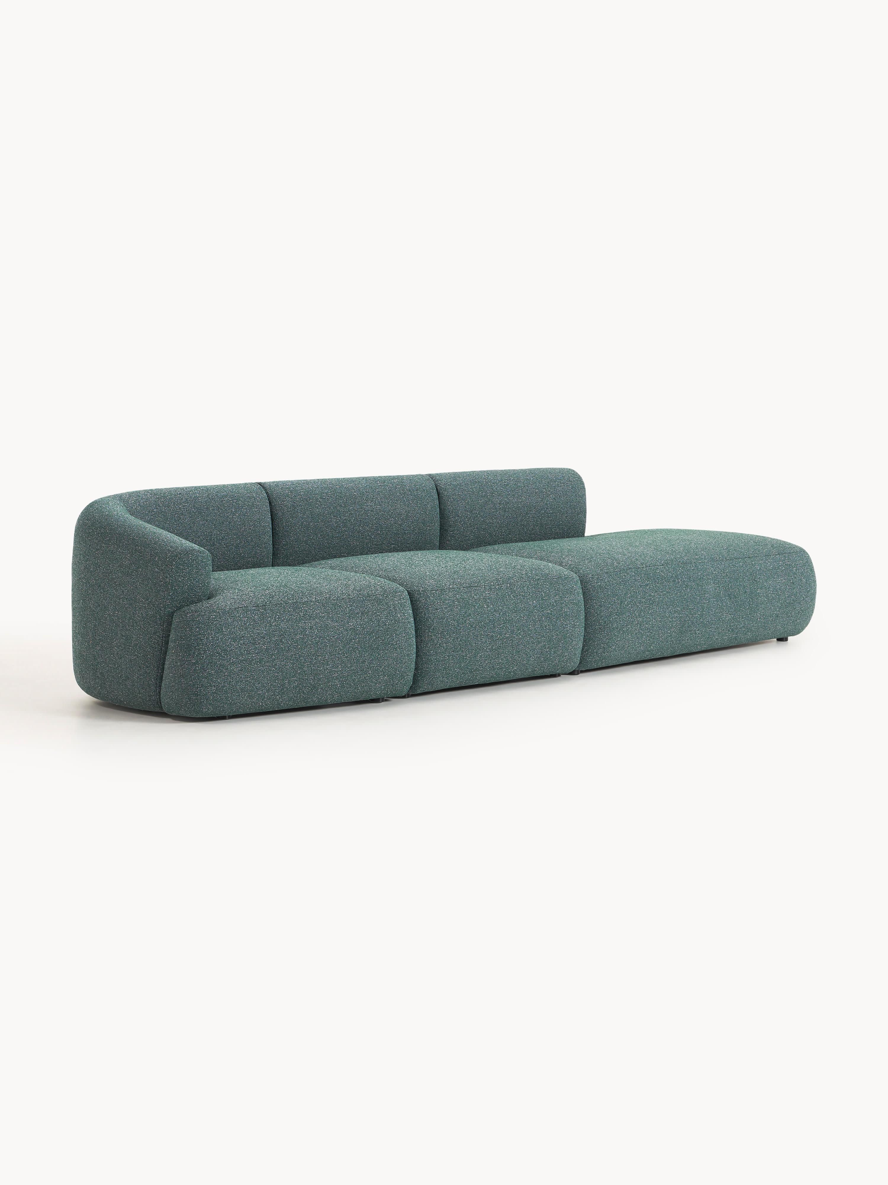 Sofia Modular Bouclé Chaise (4-seater)