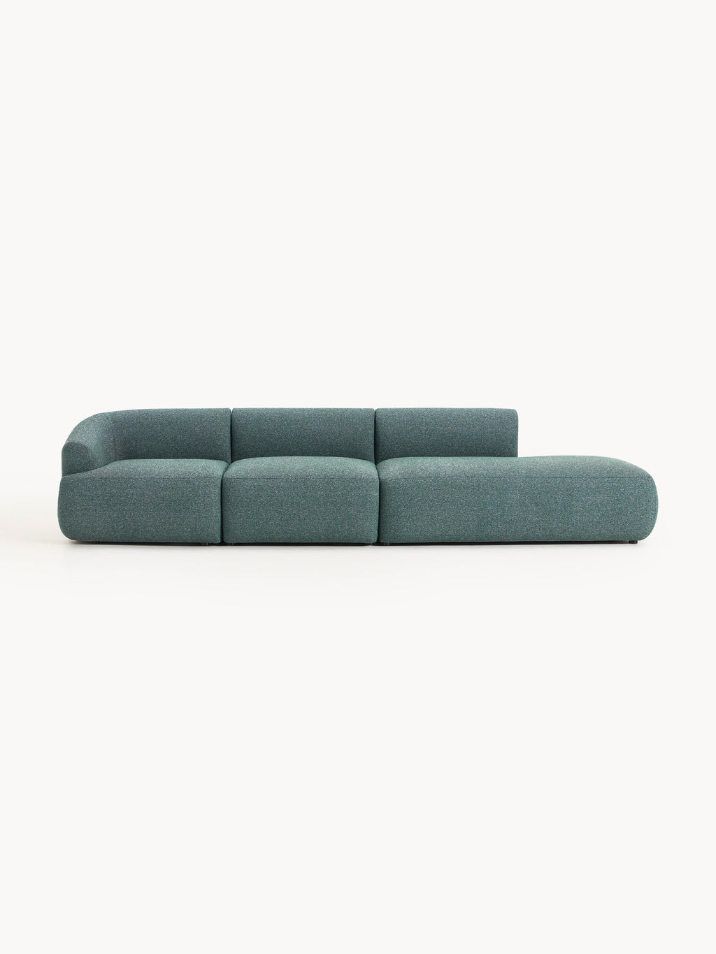 Sofia Modular Bouclé Chaise (4-seater)