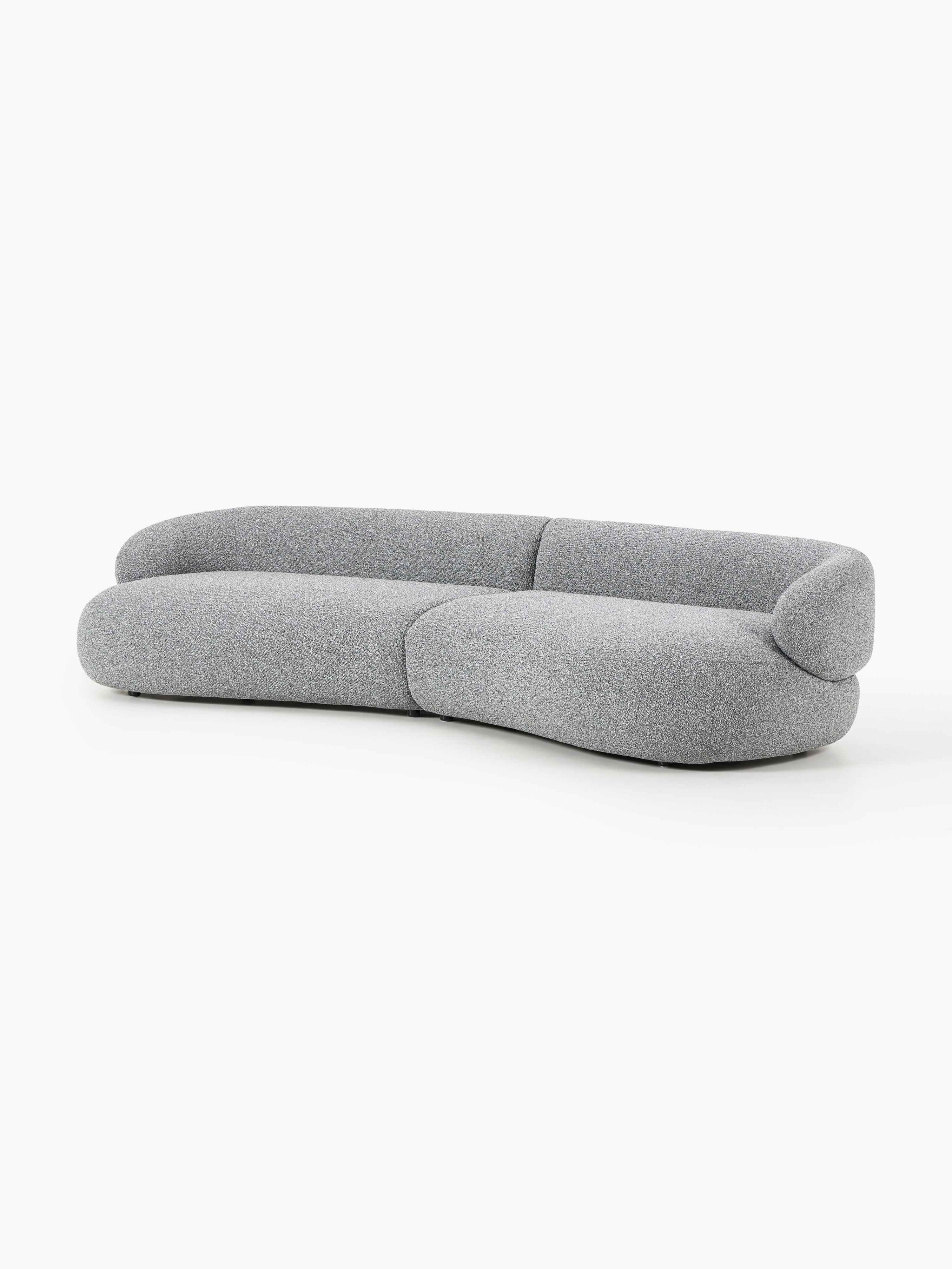 Alba Bouclé Sofa (4-seater)
