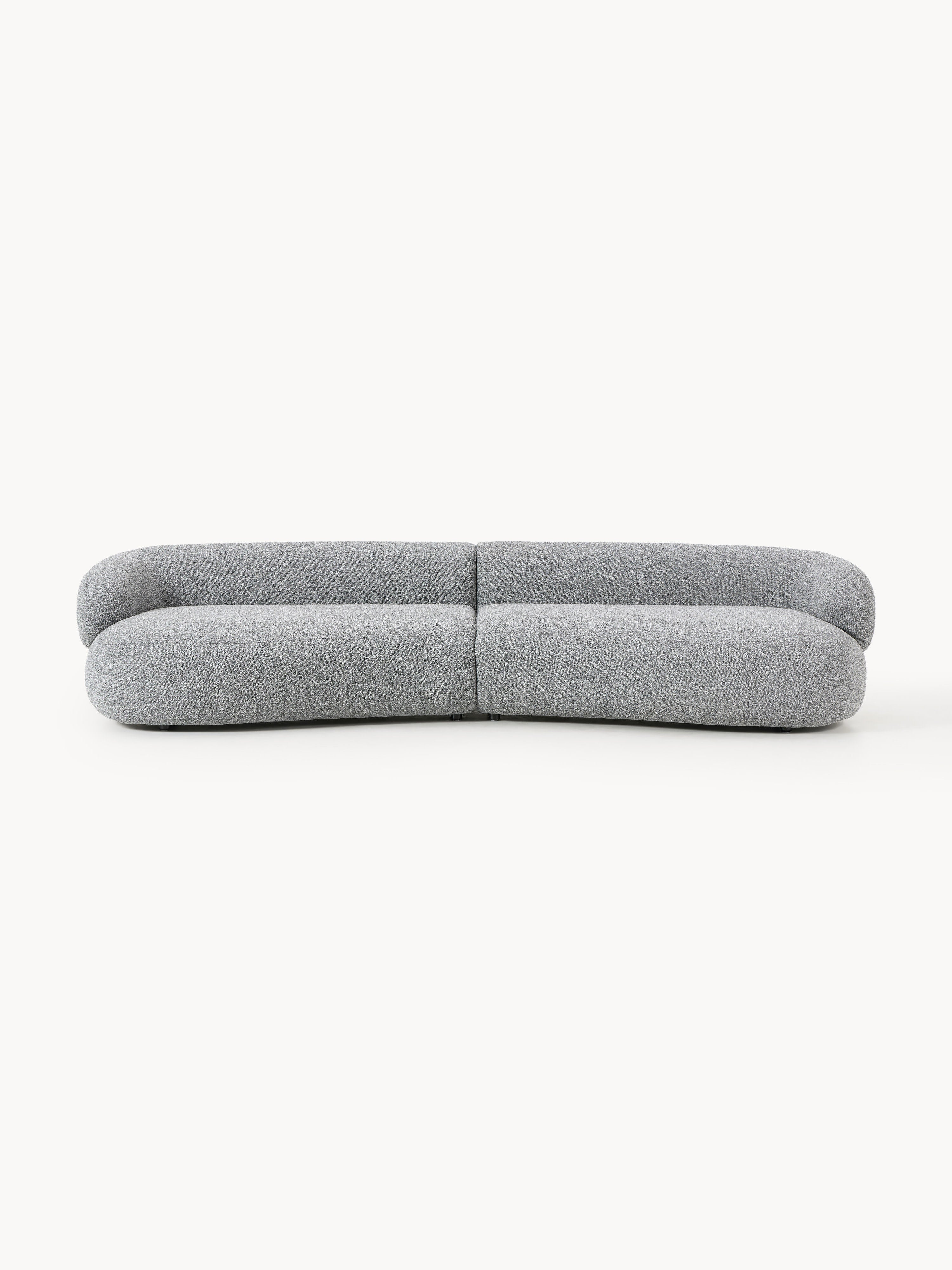 Alba Bouclé Sofa (4-seater)